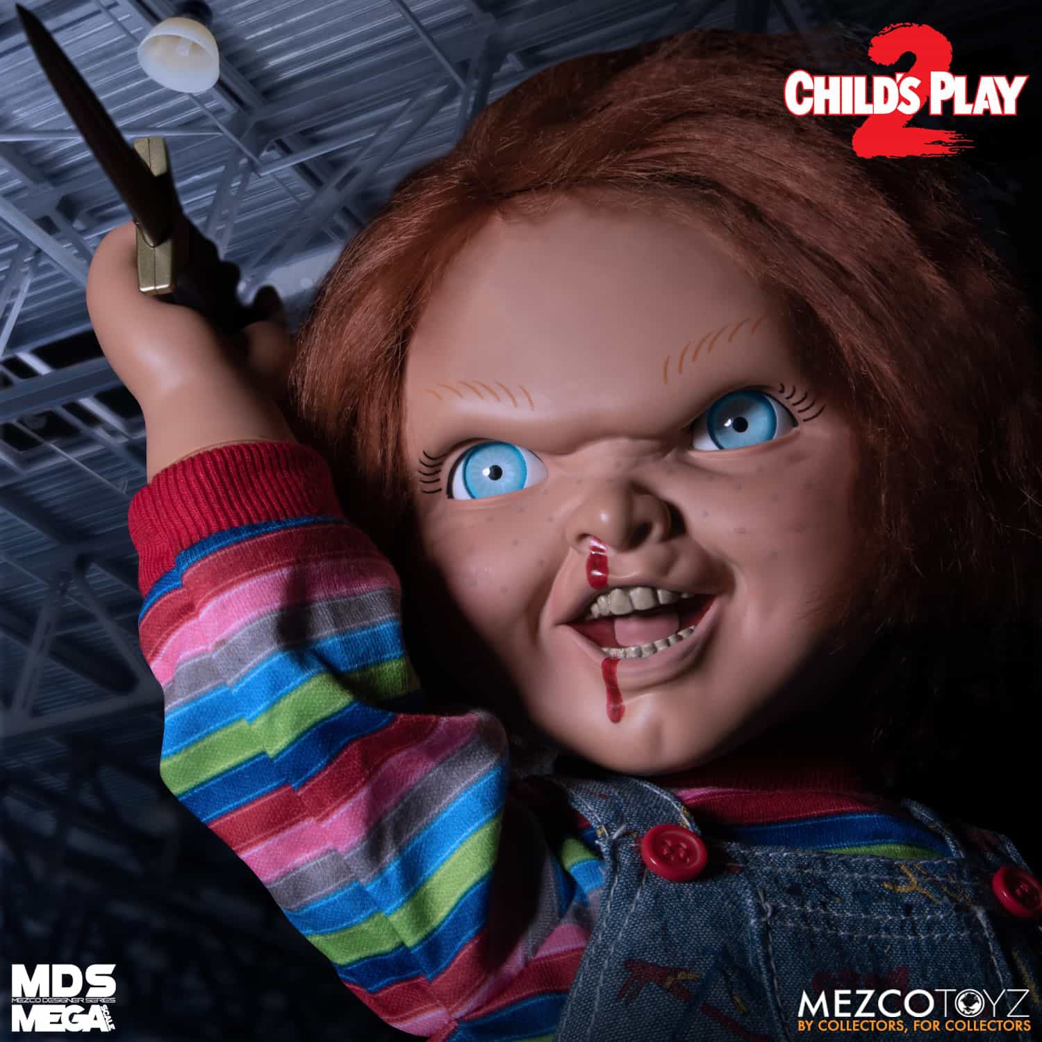 Child's Play 2 Chucky Puppe 15' Talking Mega Scale - Image 8