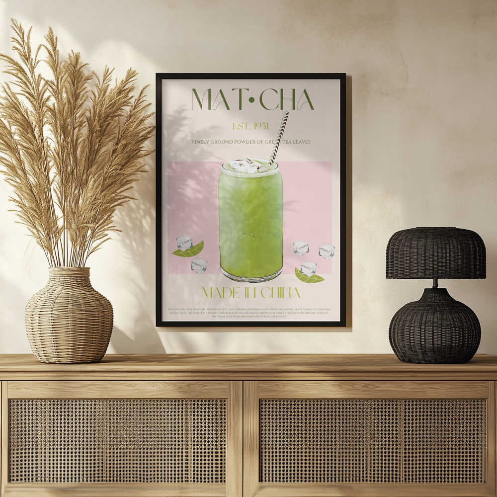 Chilled Matcha Drink Poster - Image 3