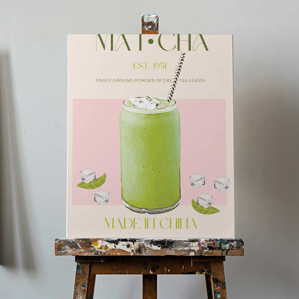Chilled Matcha Drink Poster - Image 4
