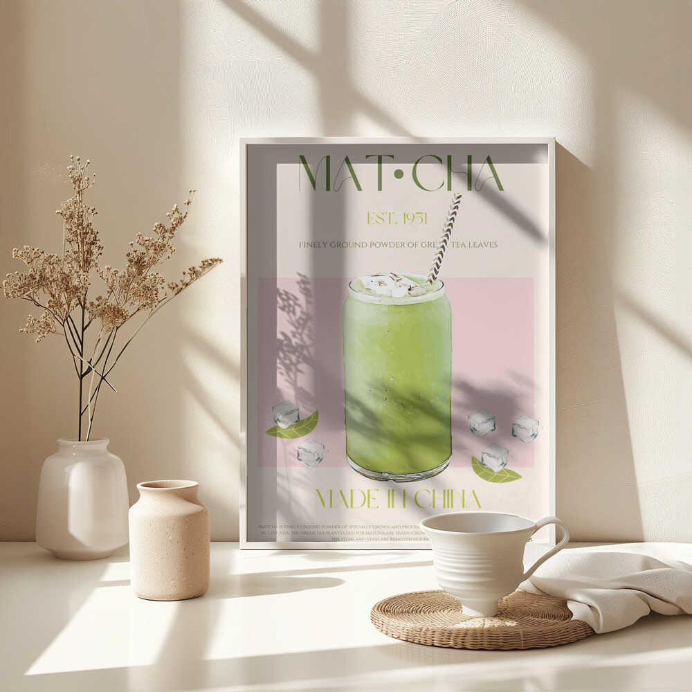 Chilled Matcha Drink Poster - Image 5