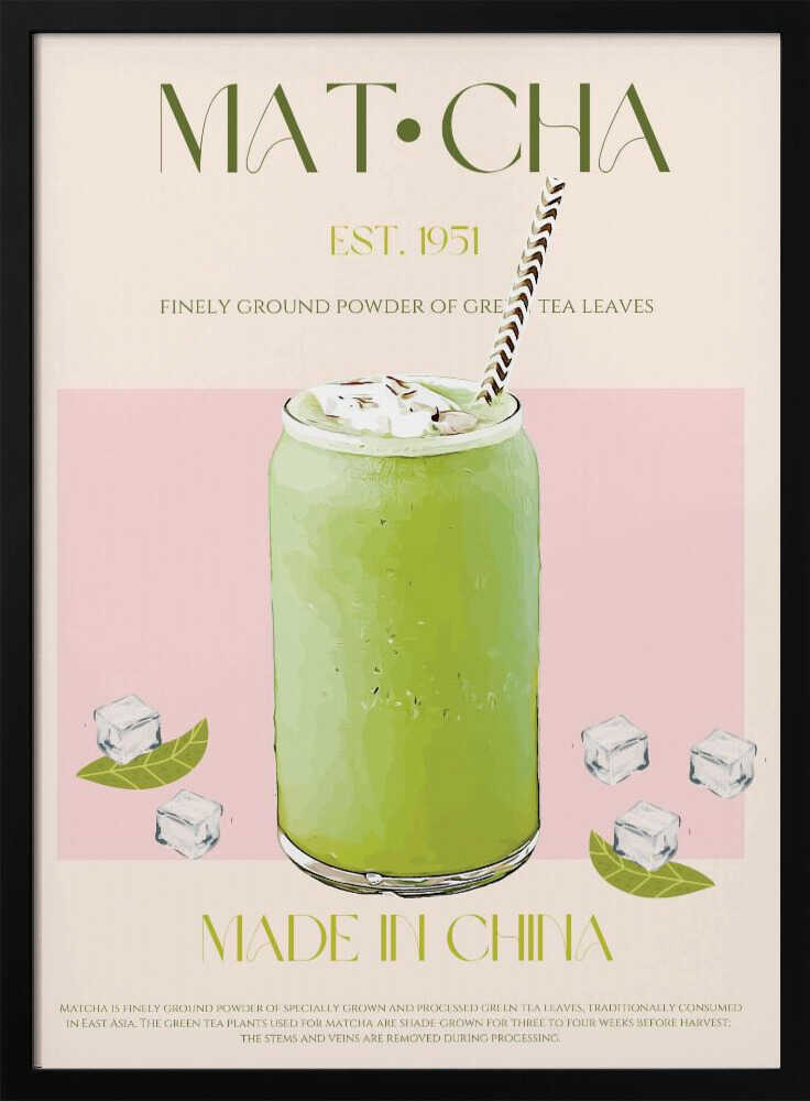 Chilled Matcha Drink Poster - Image 8