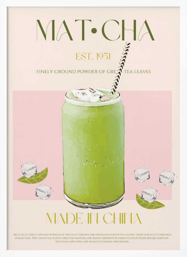 Chilled Matcha Drink Poster - Image 9