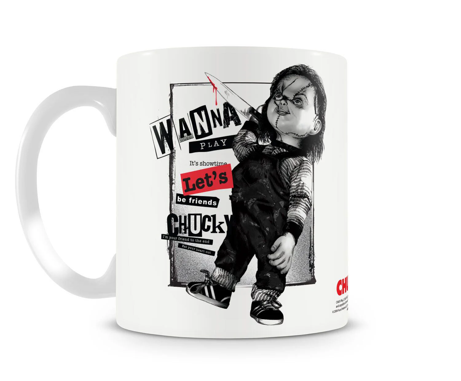 Chucky- Tasse Let's be friends Lass uns Freunde sein Tasse - Image 3