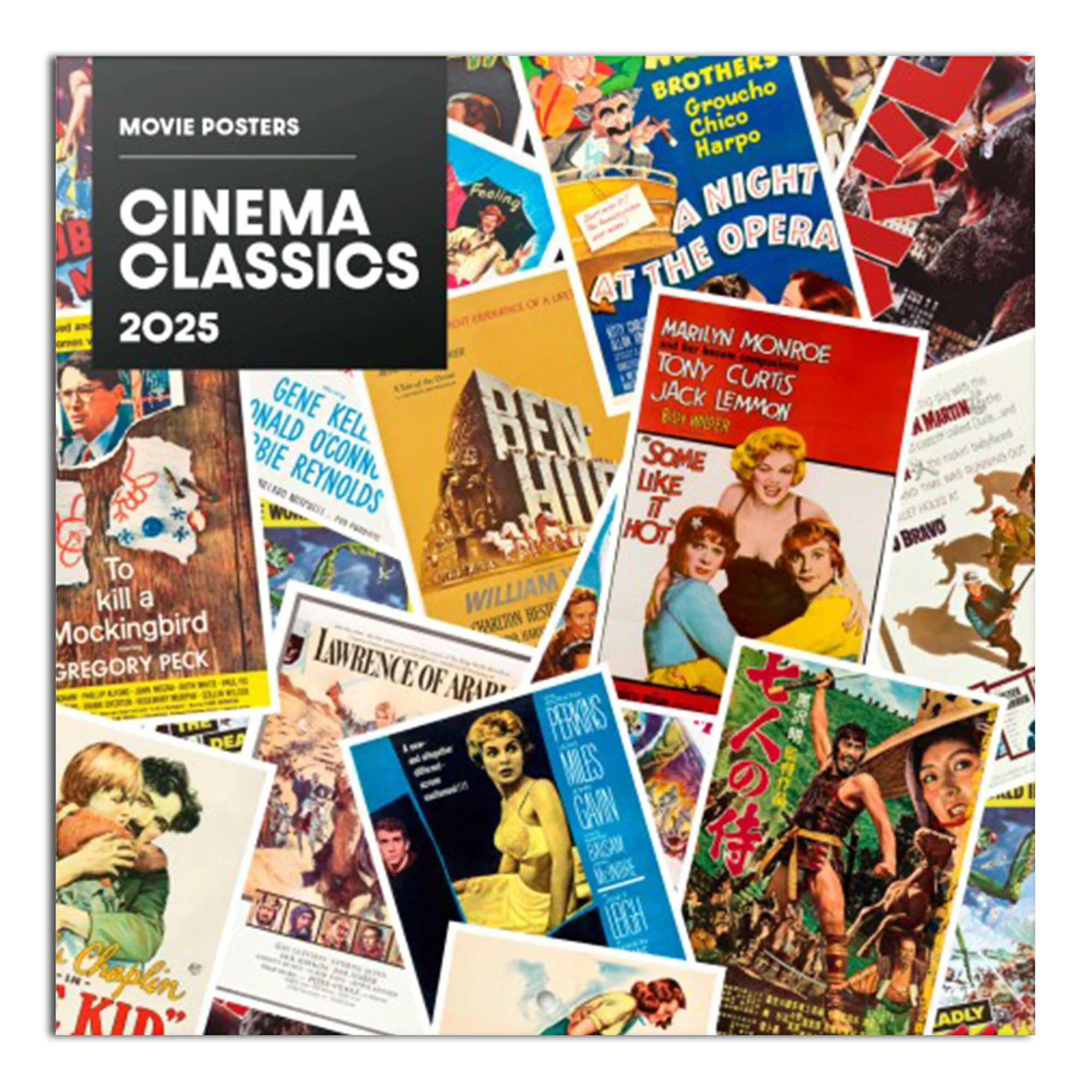Cinema Classics Kalender 2025 Movie Posters