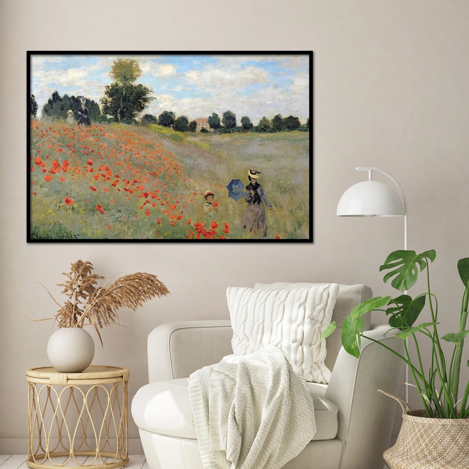 Claude Monet Poster Mohnfeld bei Argenteuil - Image 2