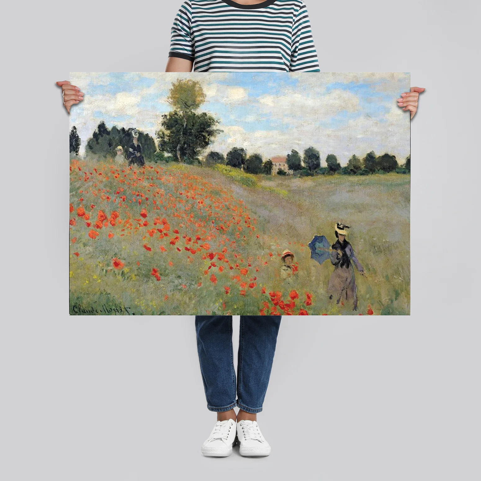 Claude Monet Poster Mohnfeld bei Argenteuil - Image 4