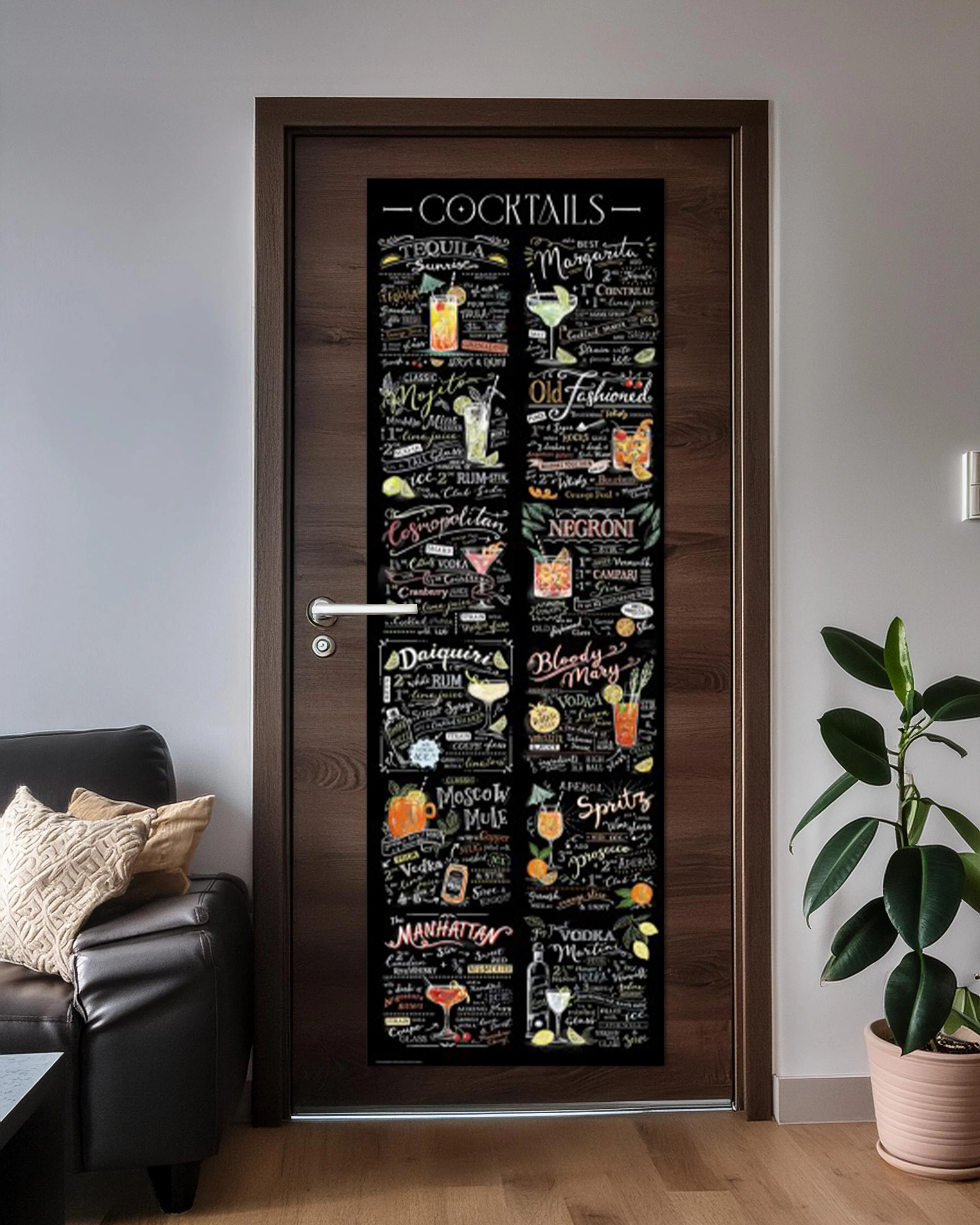 Cocktails Türposter Die besten Rezepte an der Türe - Image 4