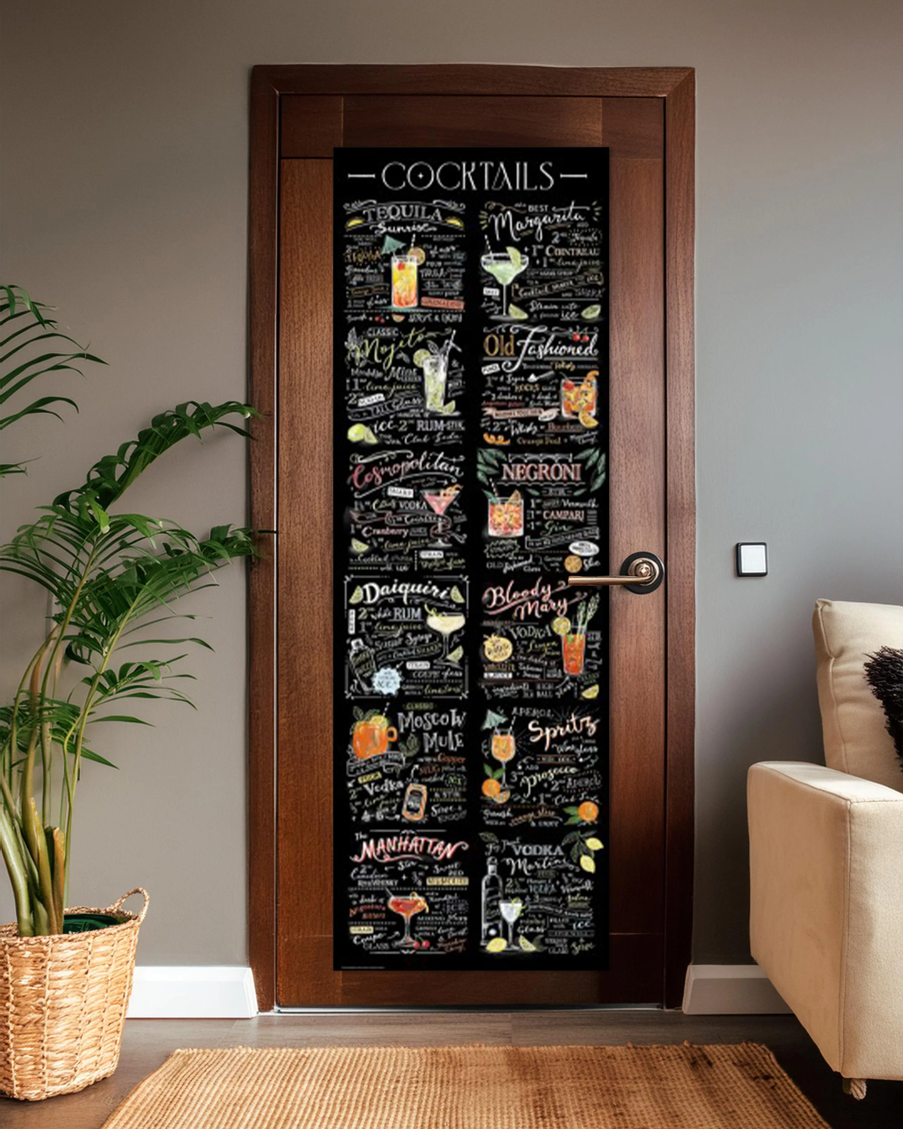 Cocktails Türposter Die besten Rezepte an der Türe - Image 5