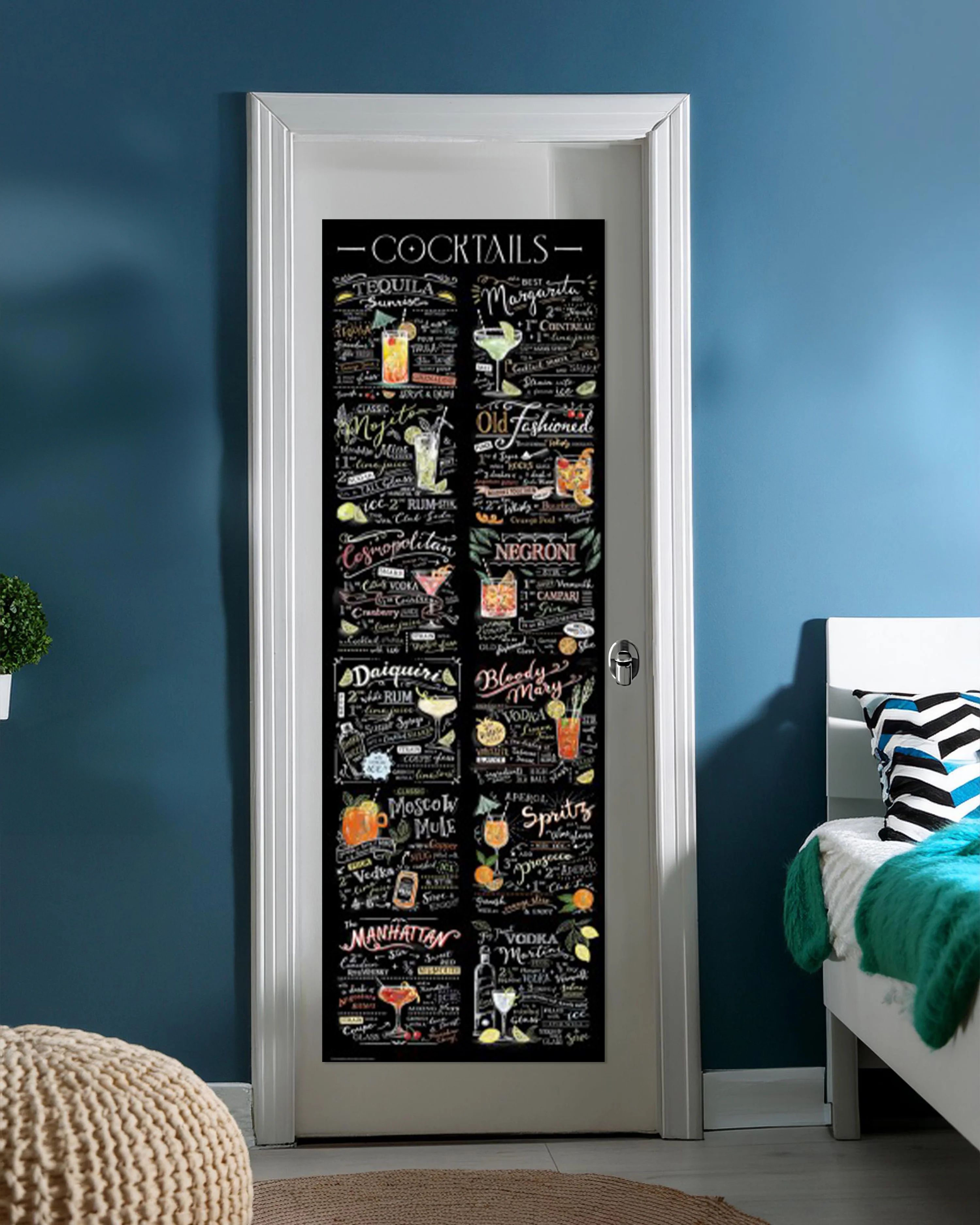Cocktails Türposter Die besten Rezepte an der Türe - Image 6