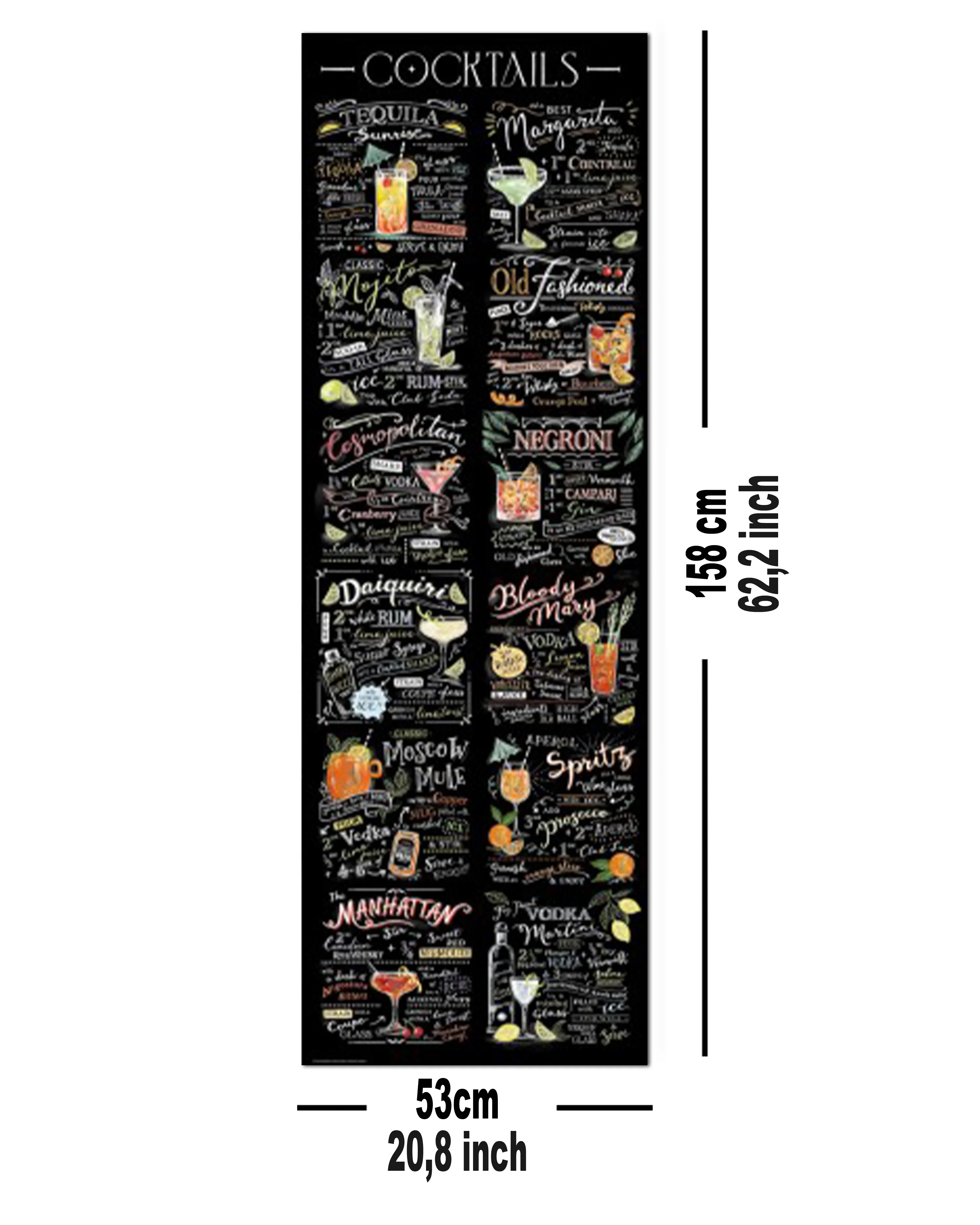Cocktails Türposter Die besten Rezepte an der Türe - Image 8