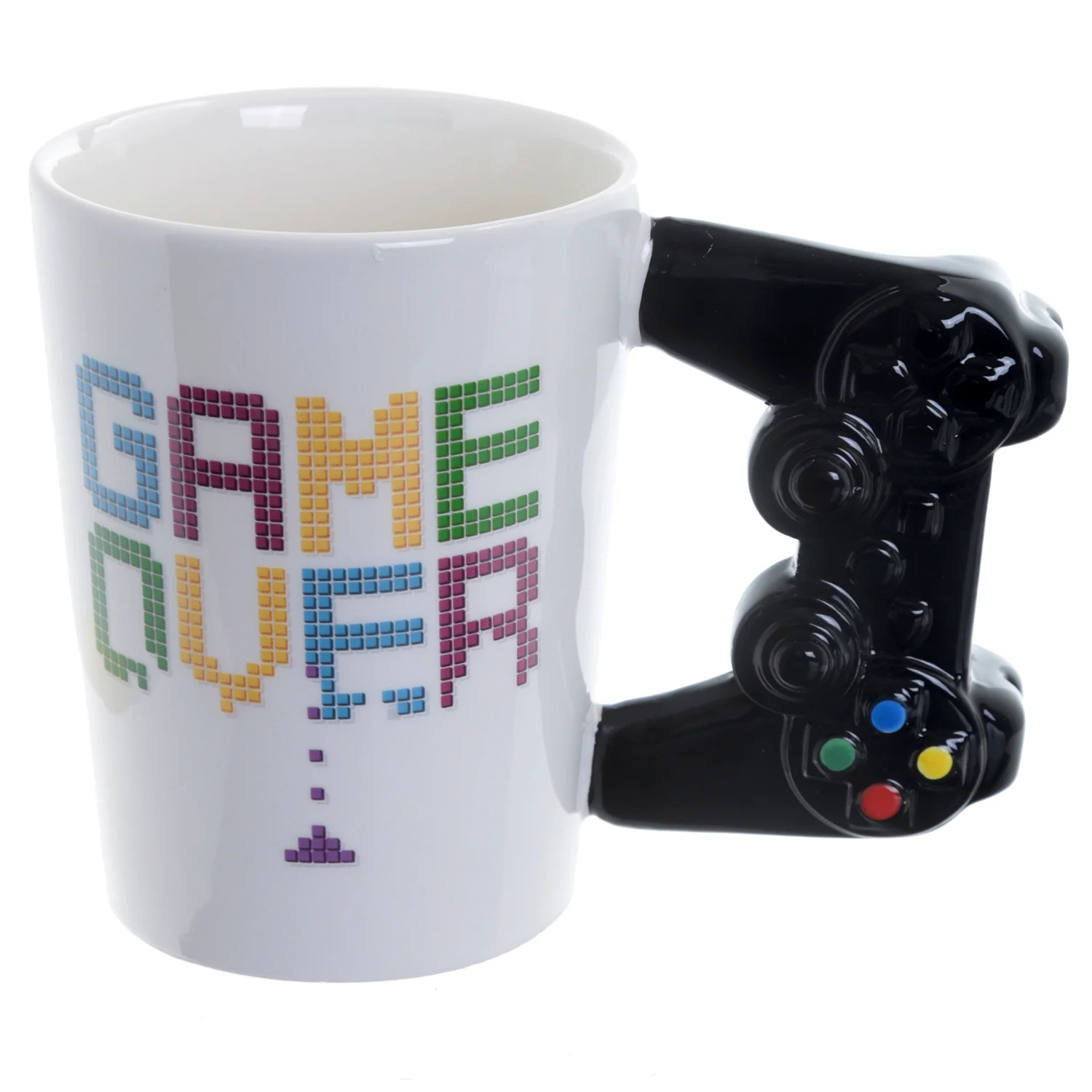 Controller Tasse Game Over mit 3D Controller am Henkel