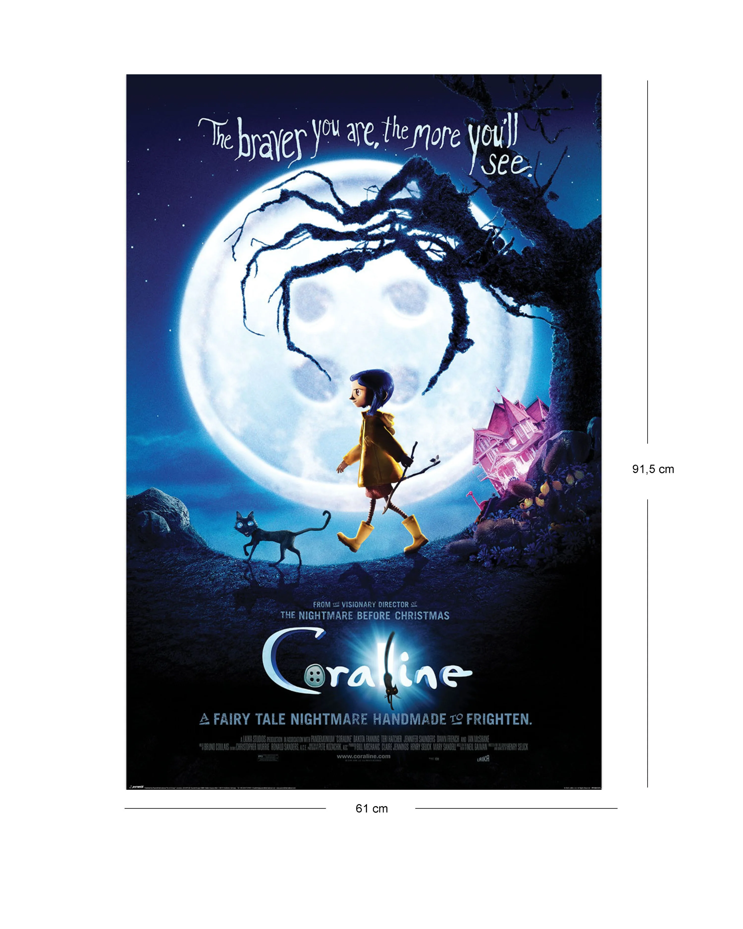Coraline Poster The braver you are, the more.. - Image 2