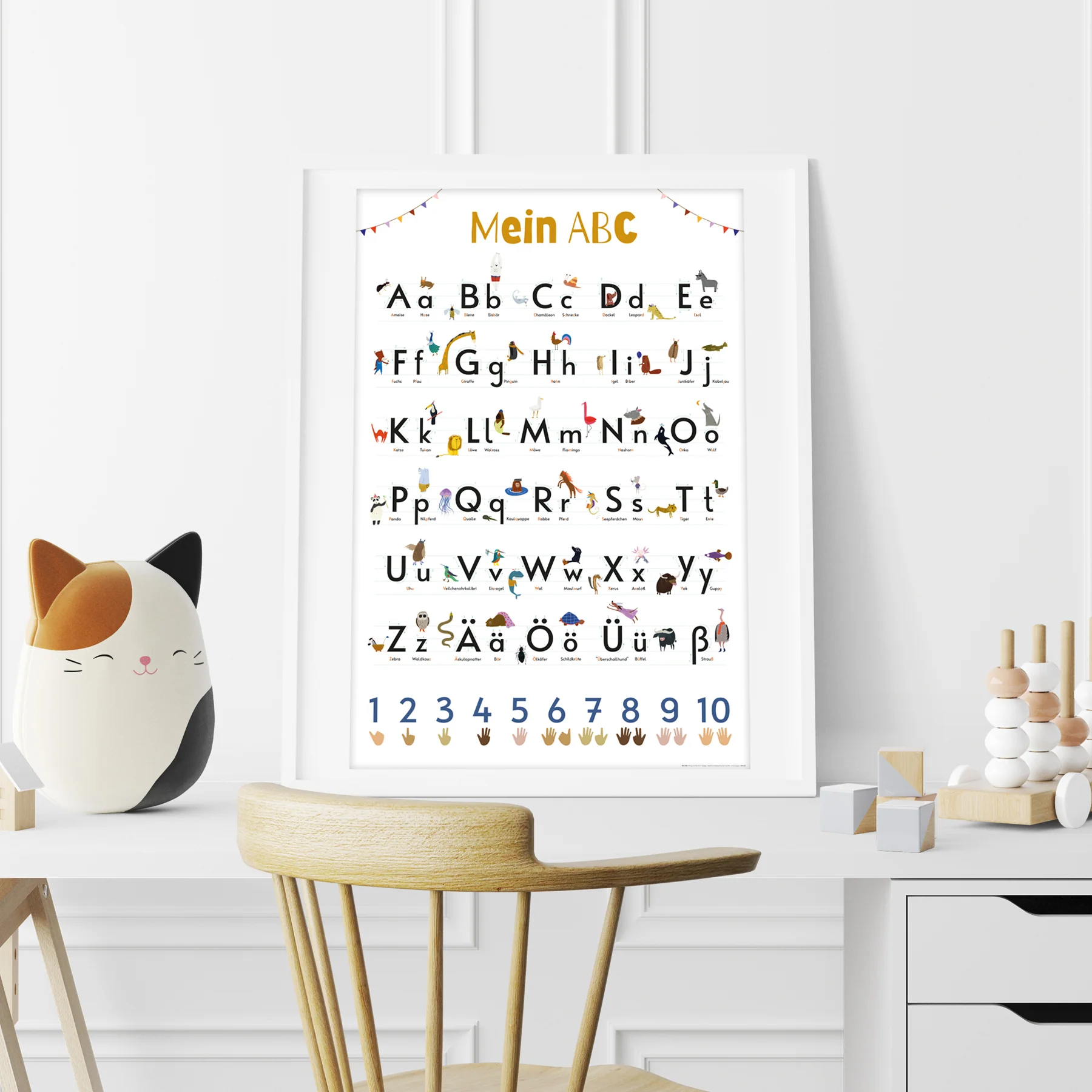 Das ABC Poster Auf 170 gr. Papier gedruckt - Image 3