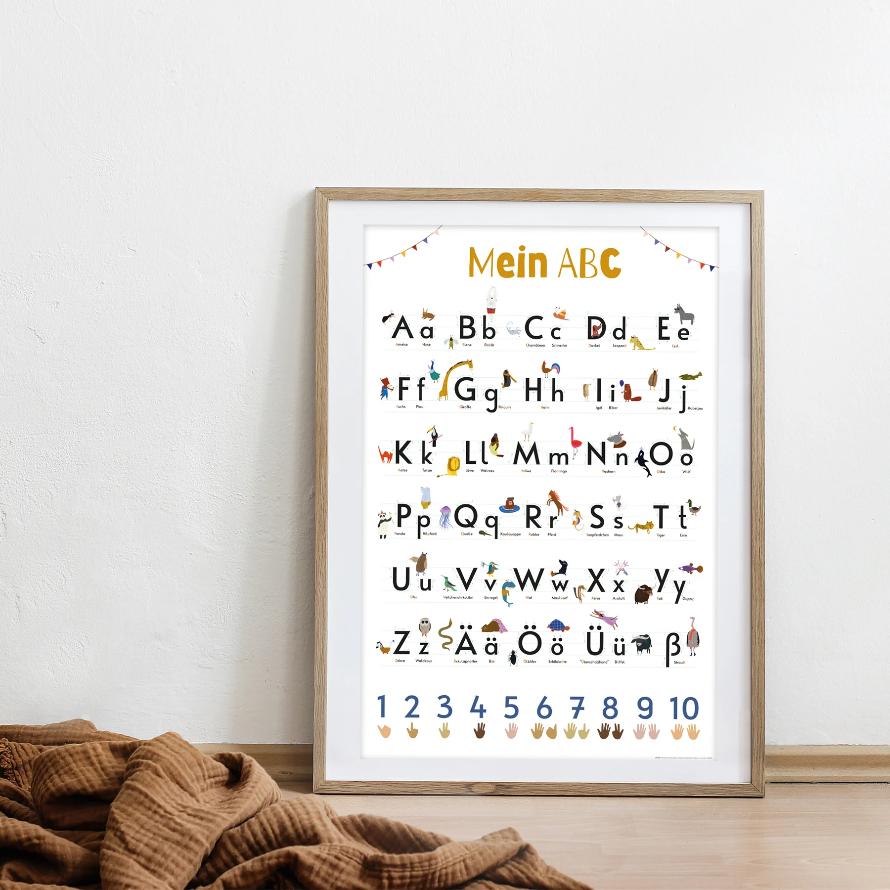 Das ABC Poster Auf 170 gr. Papier gedruckt - Image 4