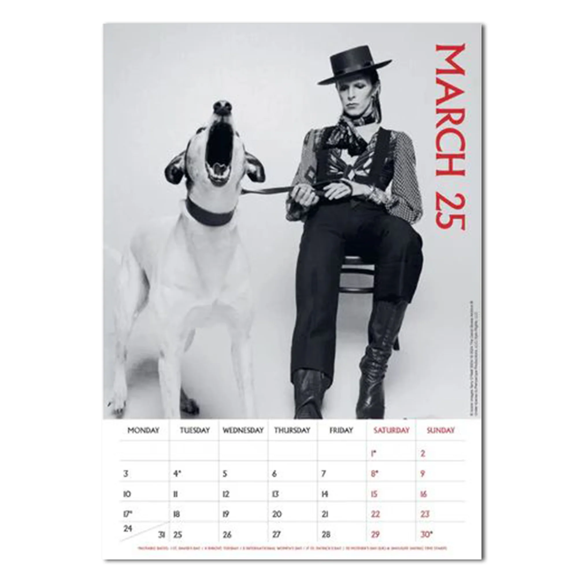 David Bowie Kalender 2025 - Image 6