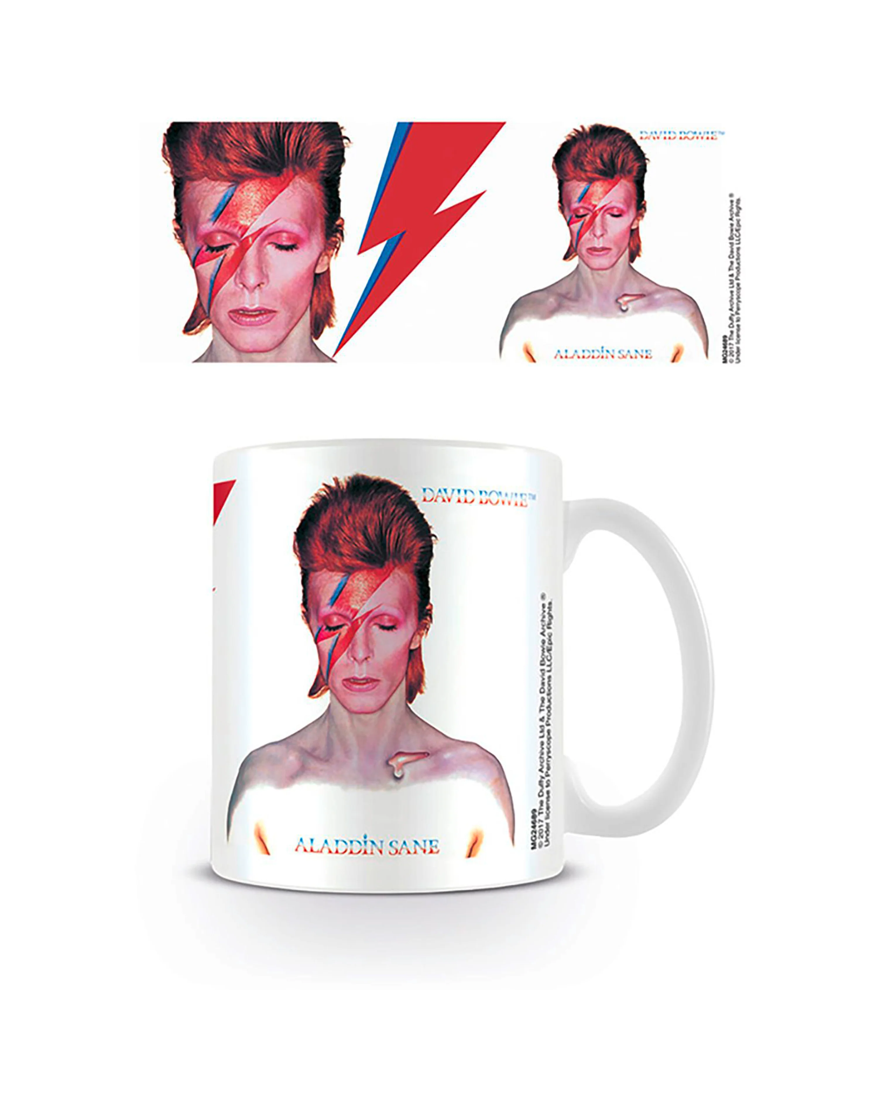 David Bowie Tasse Aladdin Sane