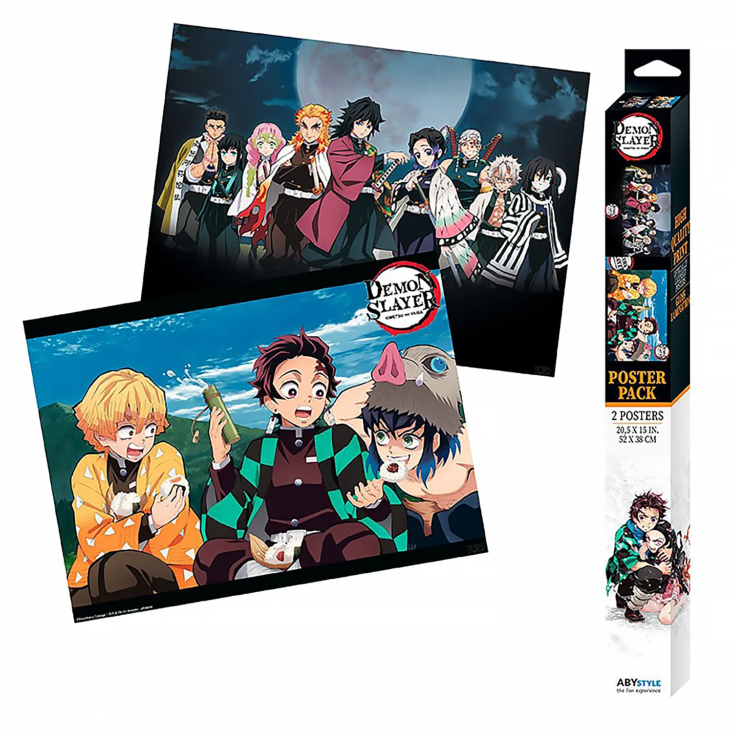 Demon Slayer Poster Set 2 Chibi Poster
