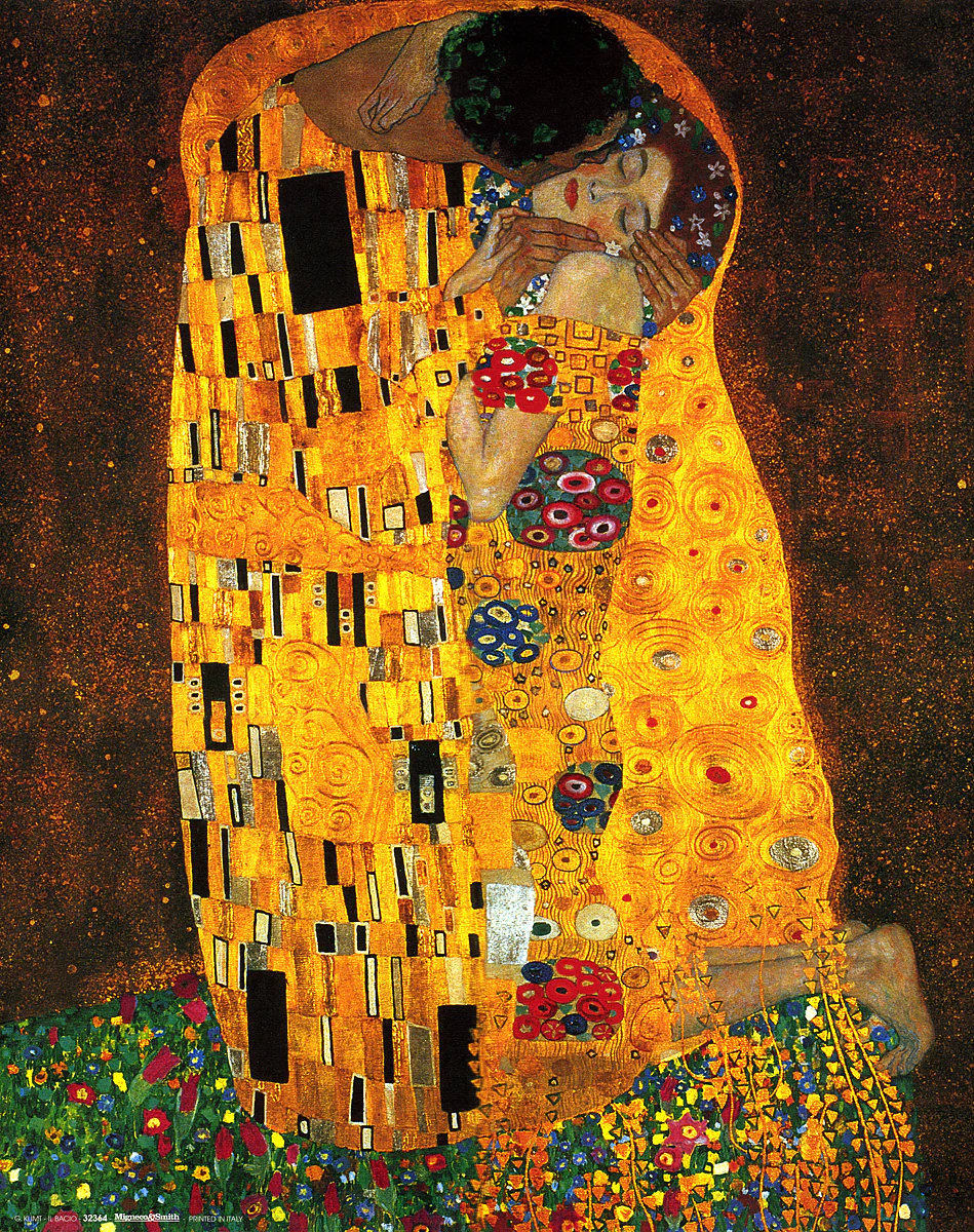 Der Kuss Kunstdruck Gustav Klimt