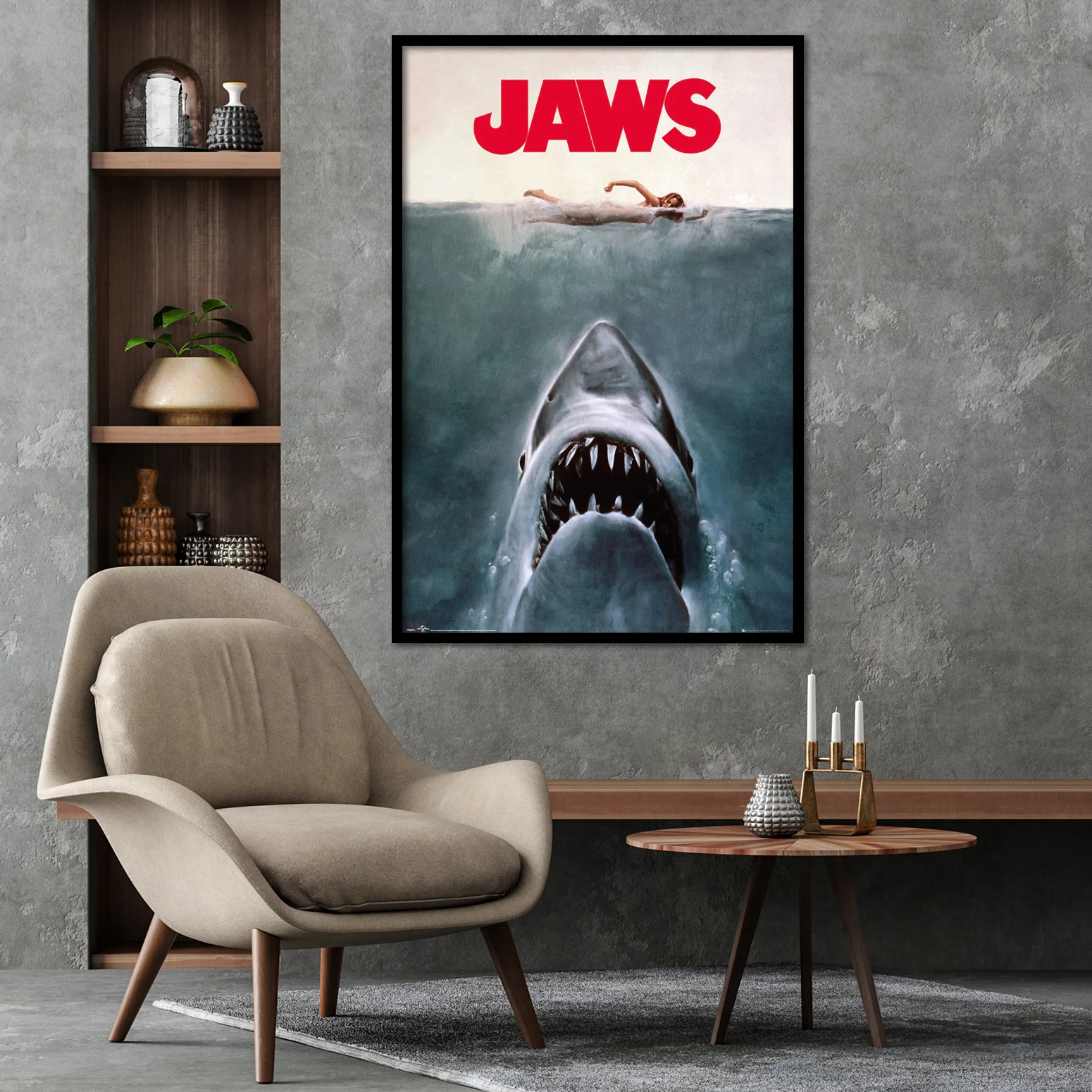 Der Weiße Hai Poster Jaws Key Art - Image 2