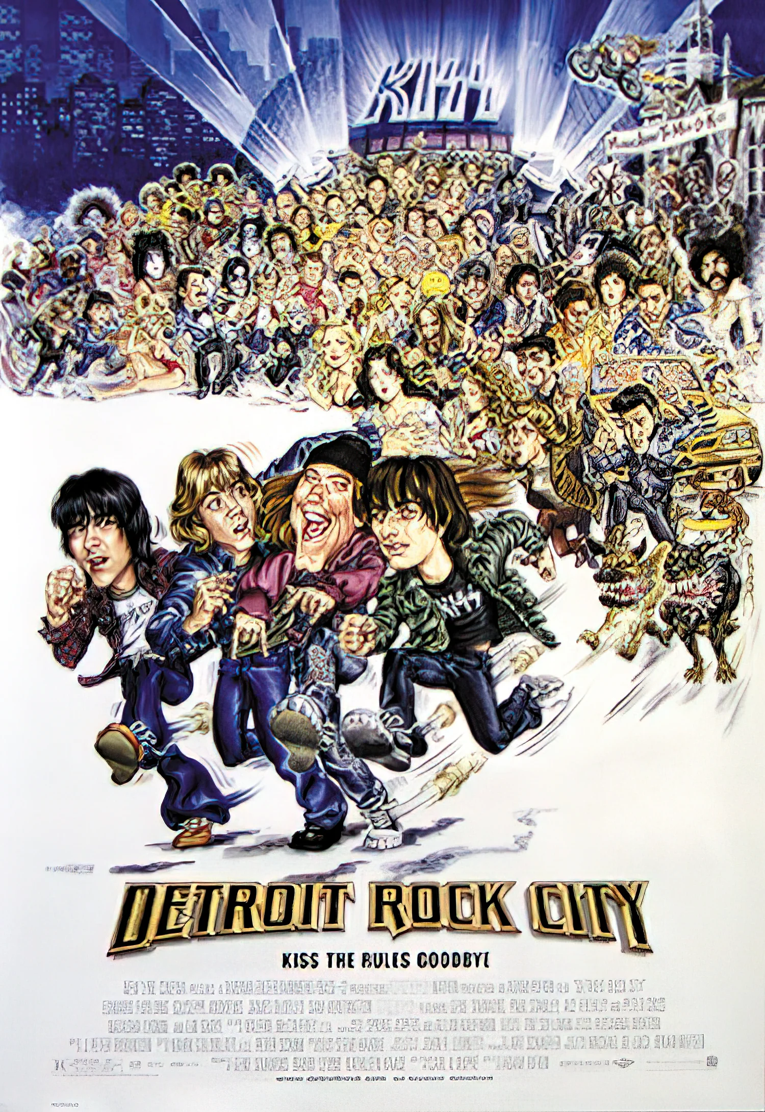 Detroit Rock City Poster