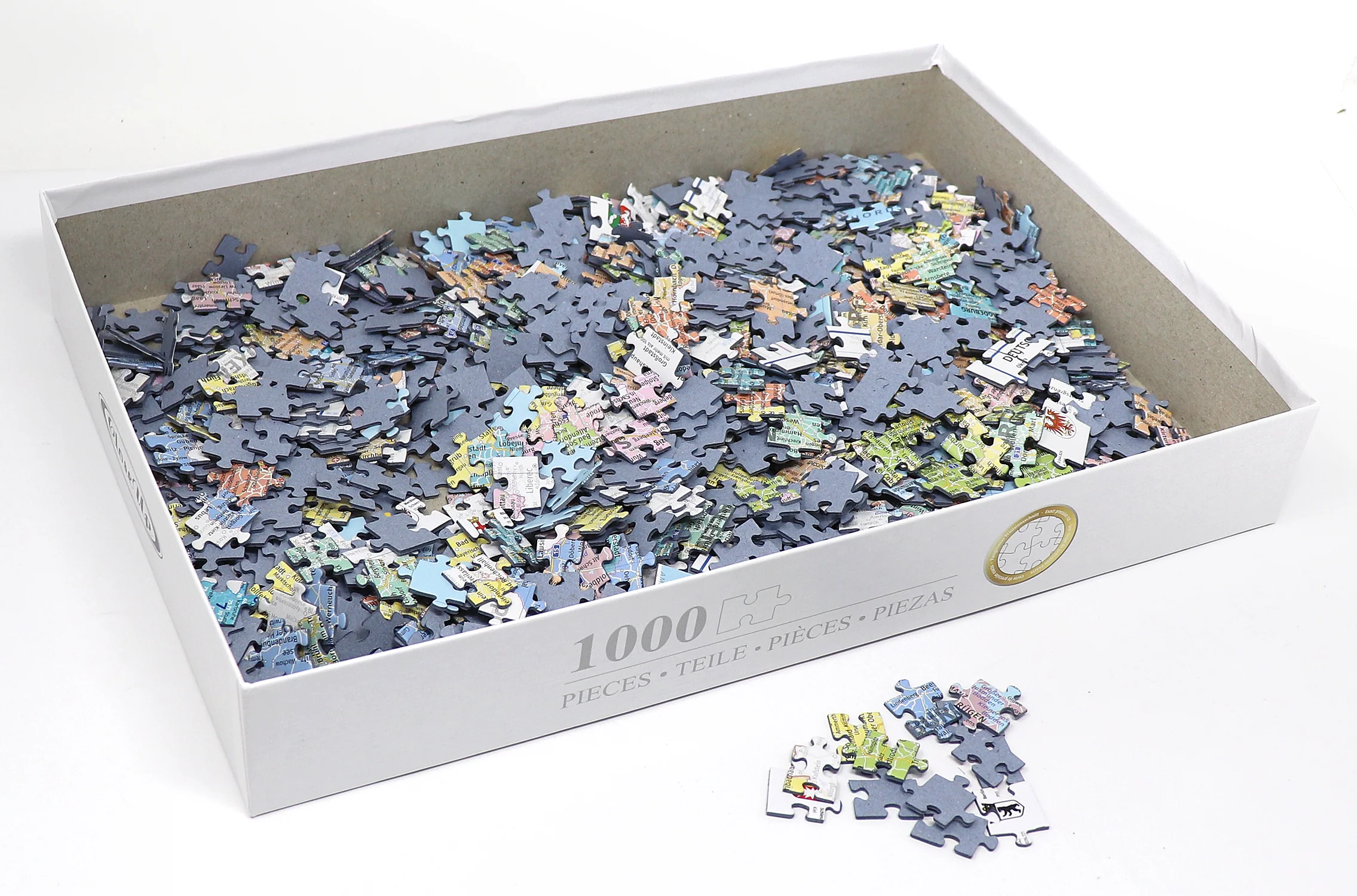 Deutschlandkarte Puzzle 1000 Teile, 48 x 68cm - Image 5