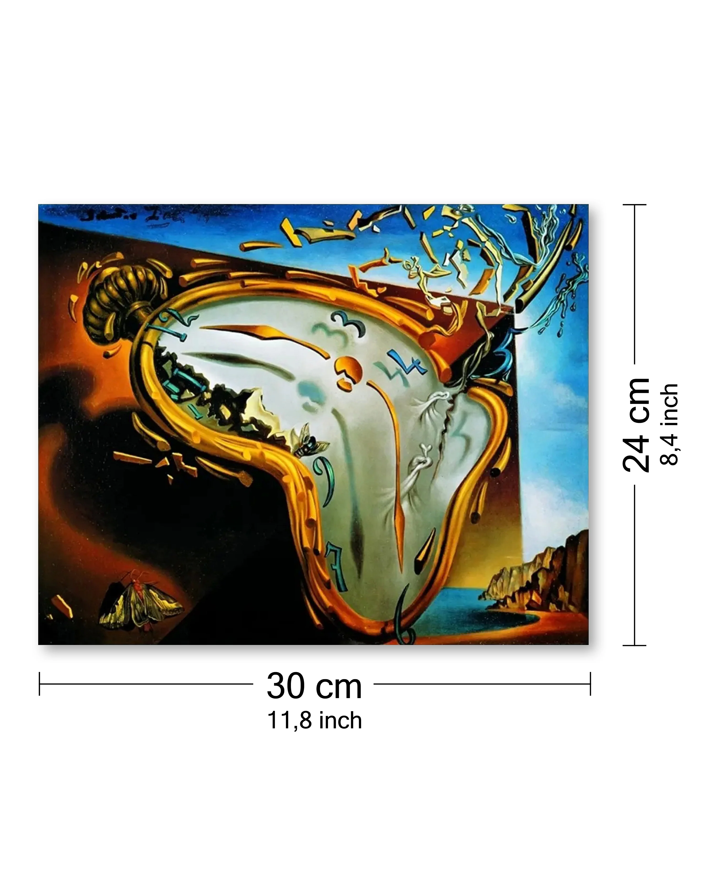 Die weichen Uhren Kunstdruck Salvador Dali - Image 4
