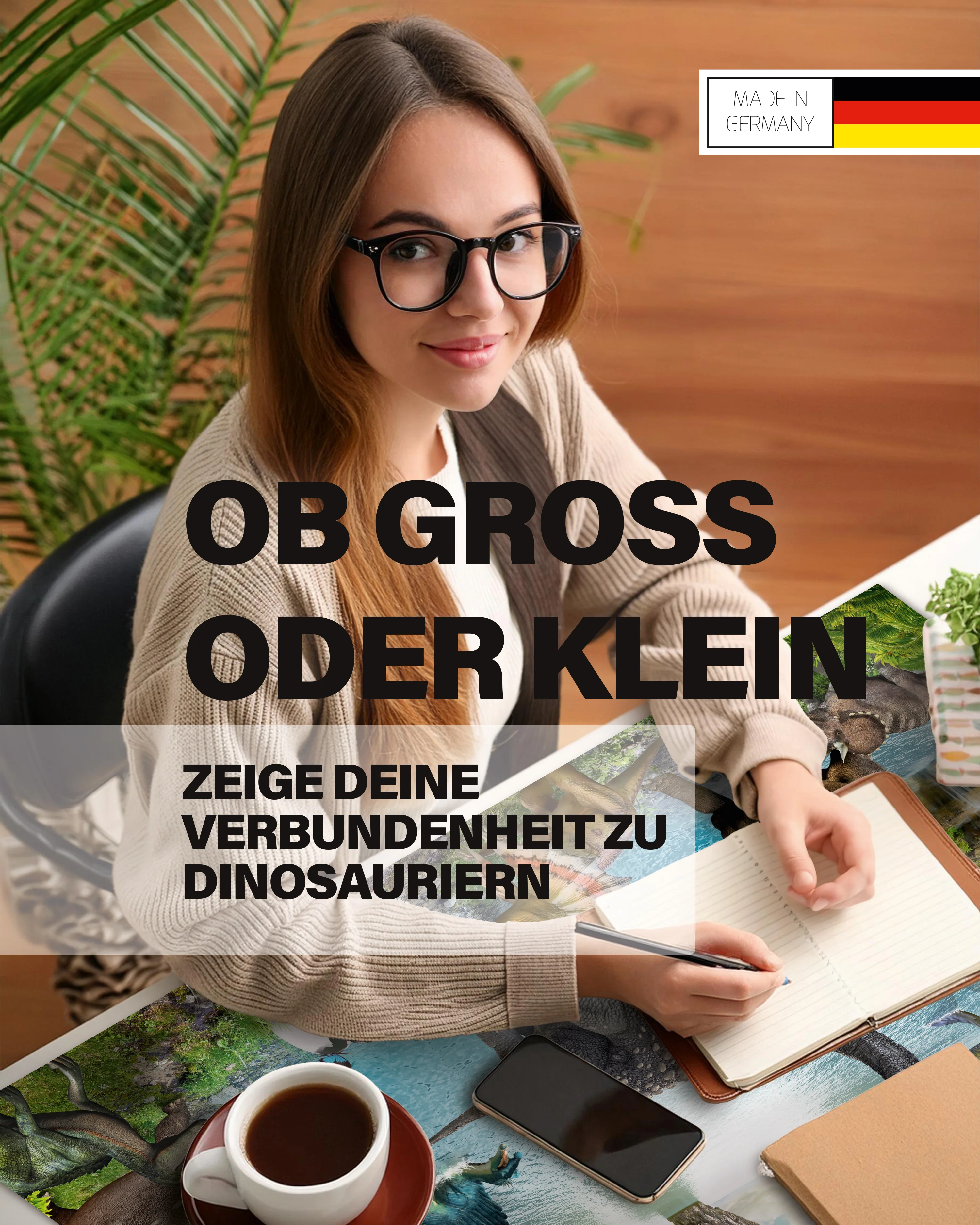 Dinosaurier Schreibtischunterlage für Kinder 60x40cm - Image 9