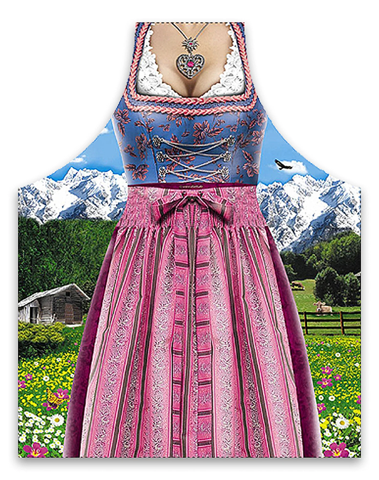 Dirndl Kochschürze Bayerische Tracht