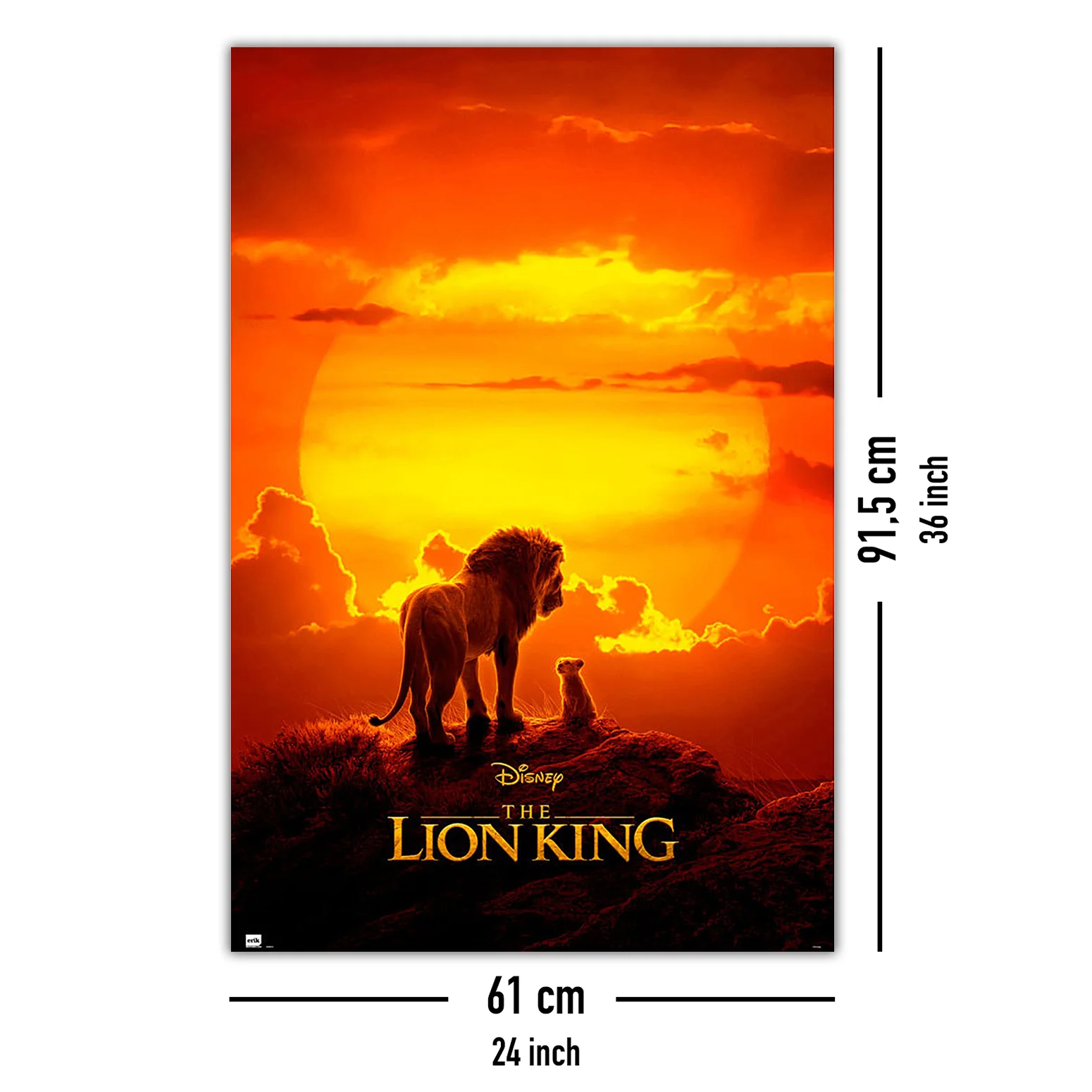 Disney Der König der Löwen Poster One Sheet - Image 5