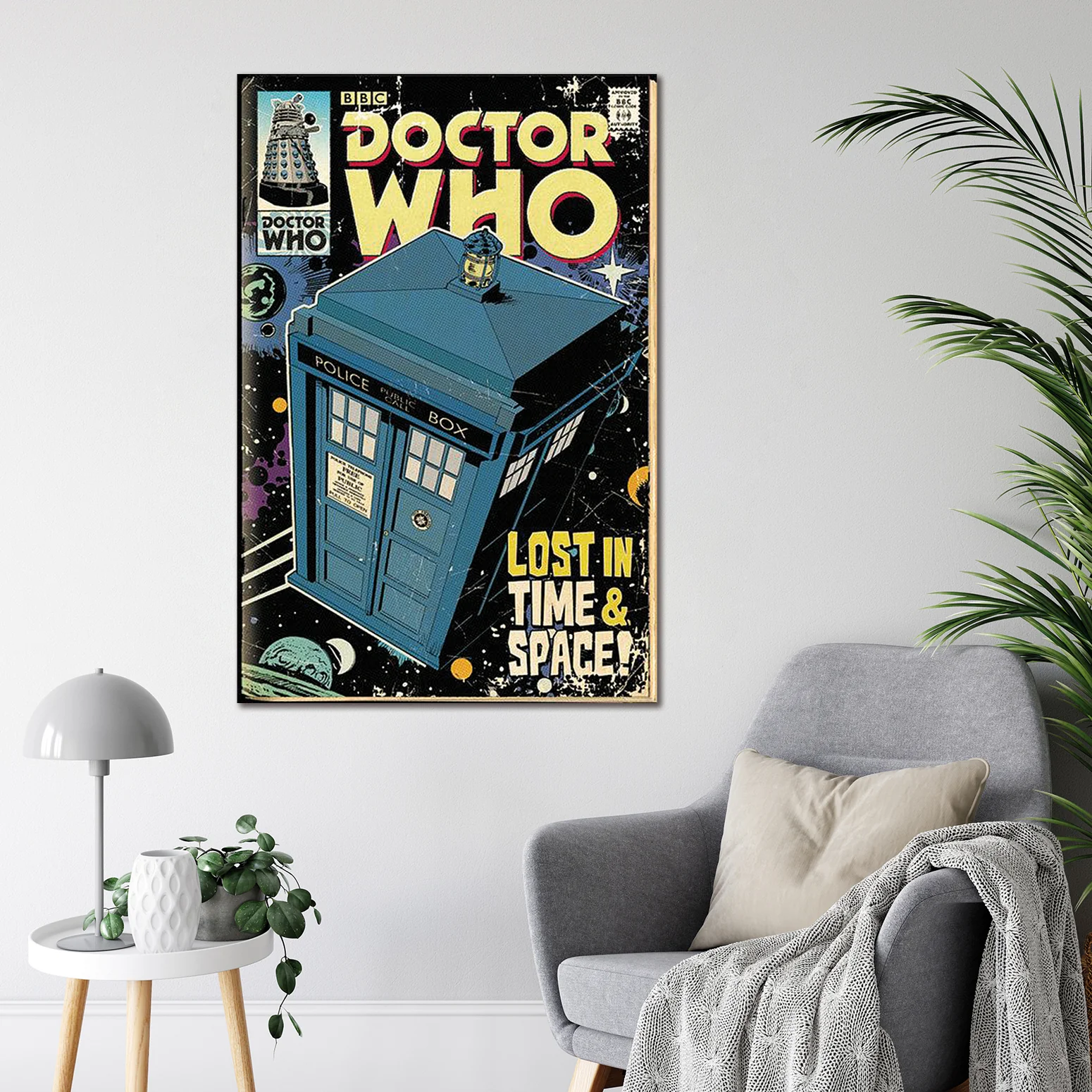 Doctor Who Poster Tardis Comic - Image 3