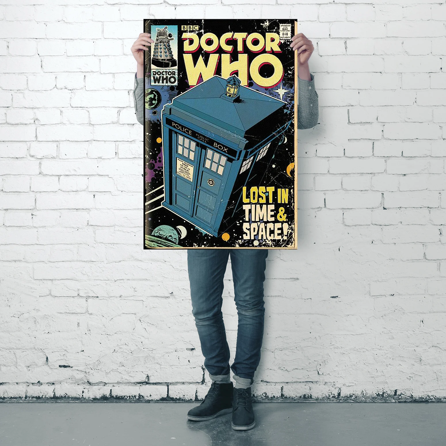 Doctor Who Poster Tardis Comic - Image 9