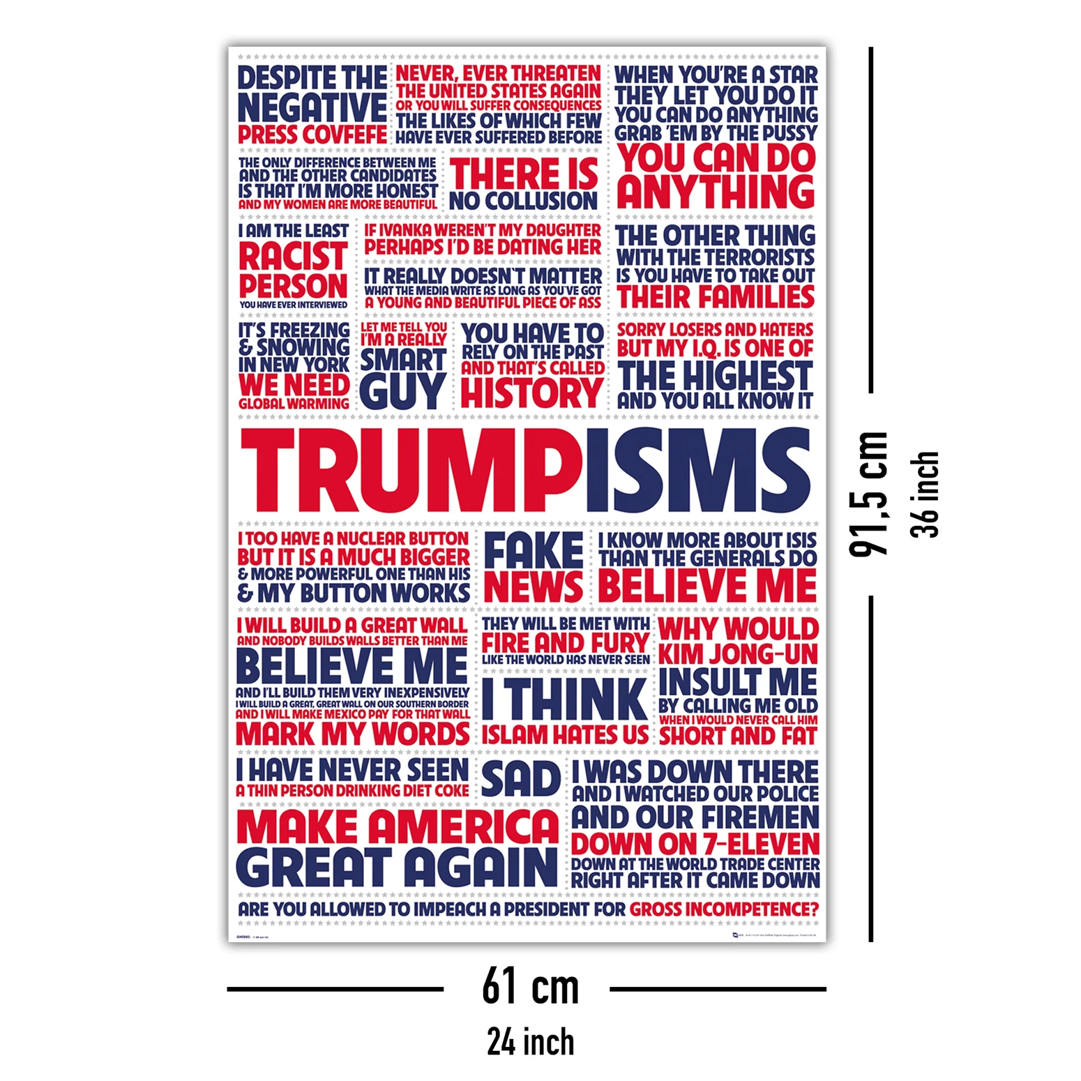 Donald Trump Poster Trumpisms - Image 5