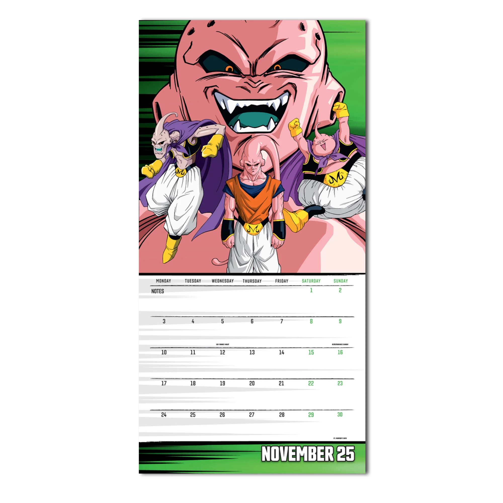 Dragon Ball Z Kalender 2025 - Image 5