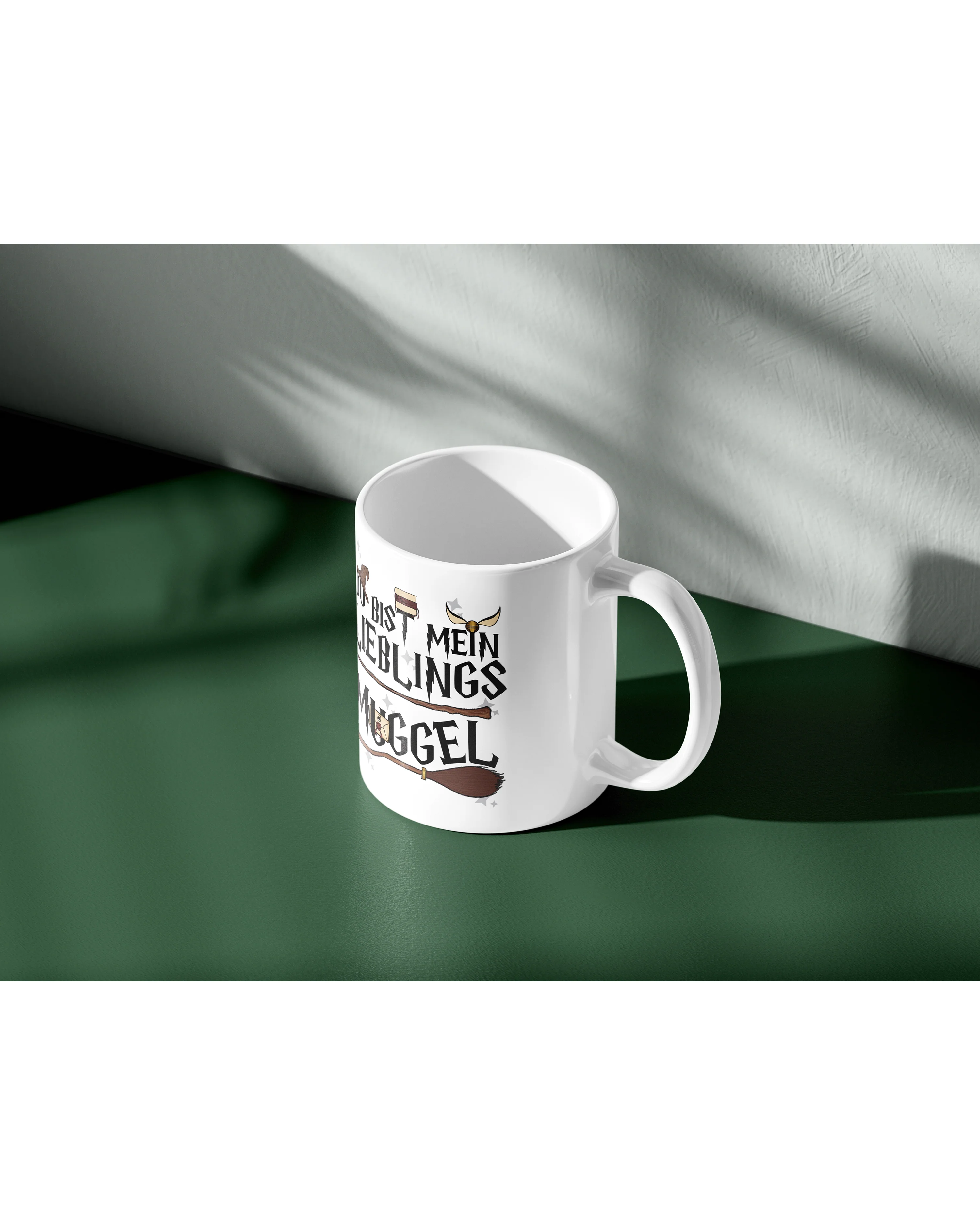 Du bist mein Lieblingsmuggel Tasse ca 330 ml. - Image 3