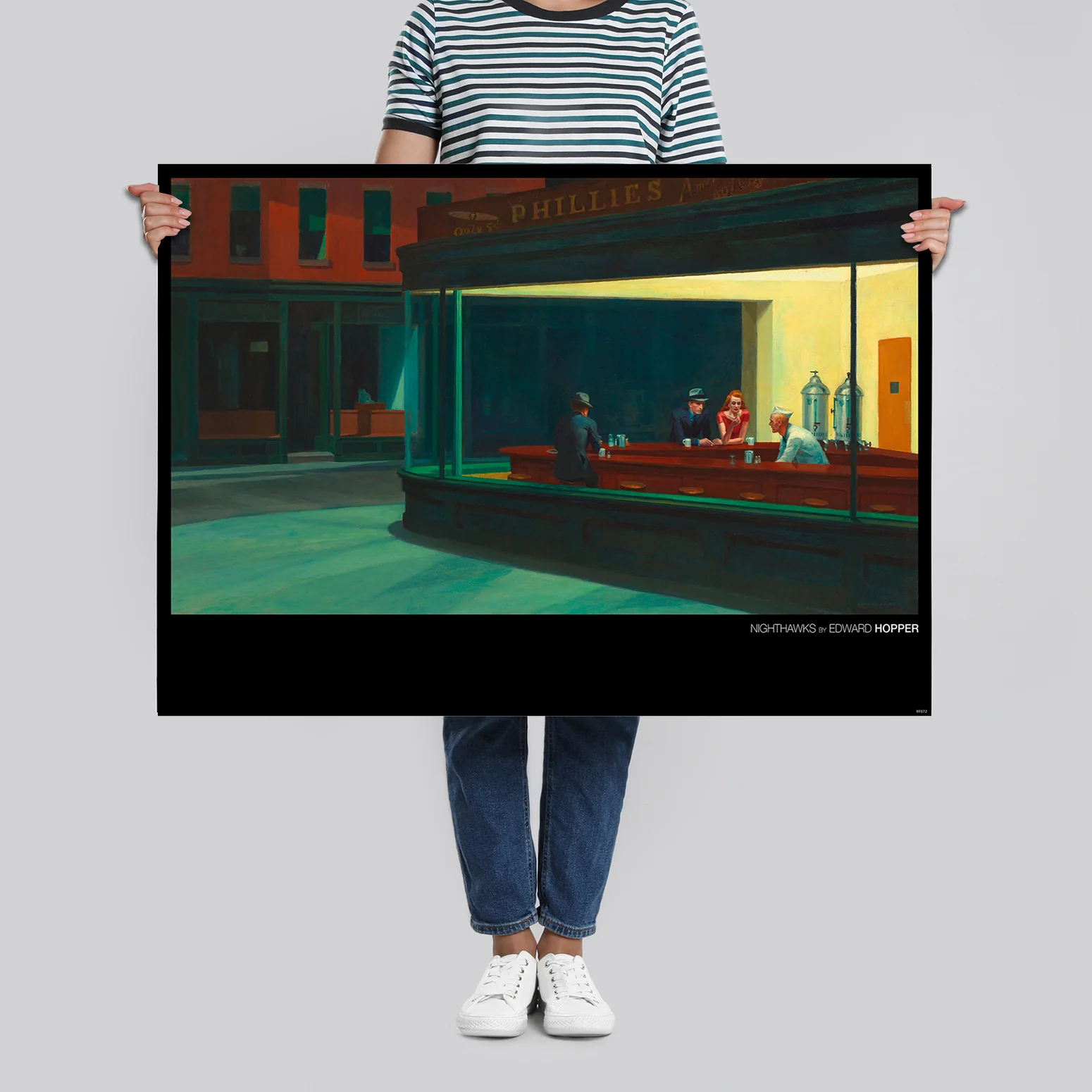 Edward Hopper Poster Nighthawks - Image 4