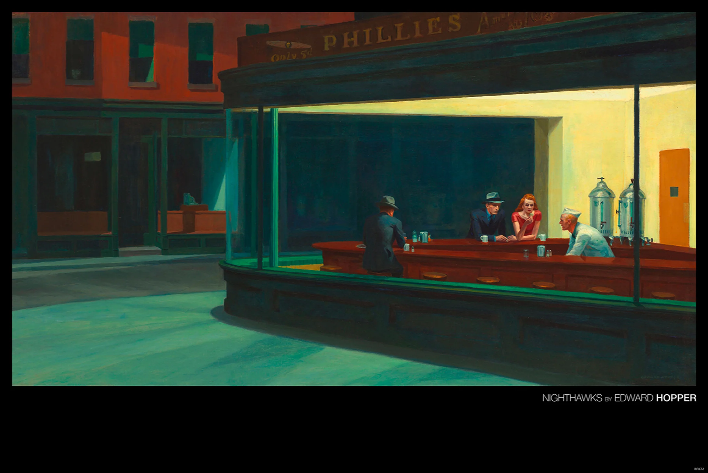 Edward Hopper Poster Nighthawks - Image 6
