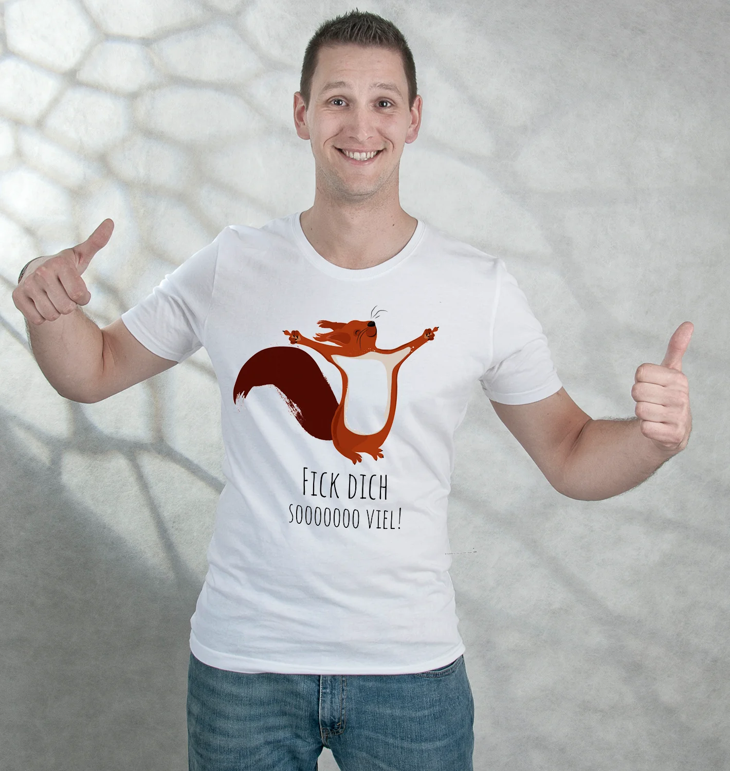 Eichhörnchen T-Shirt Fick dich soooo viel! - Image 2