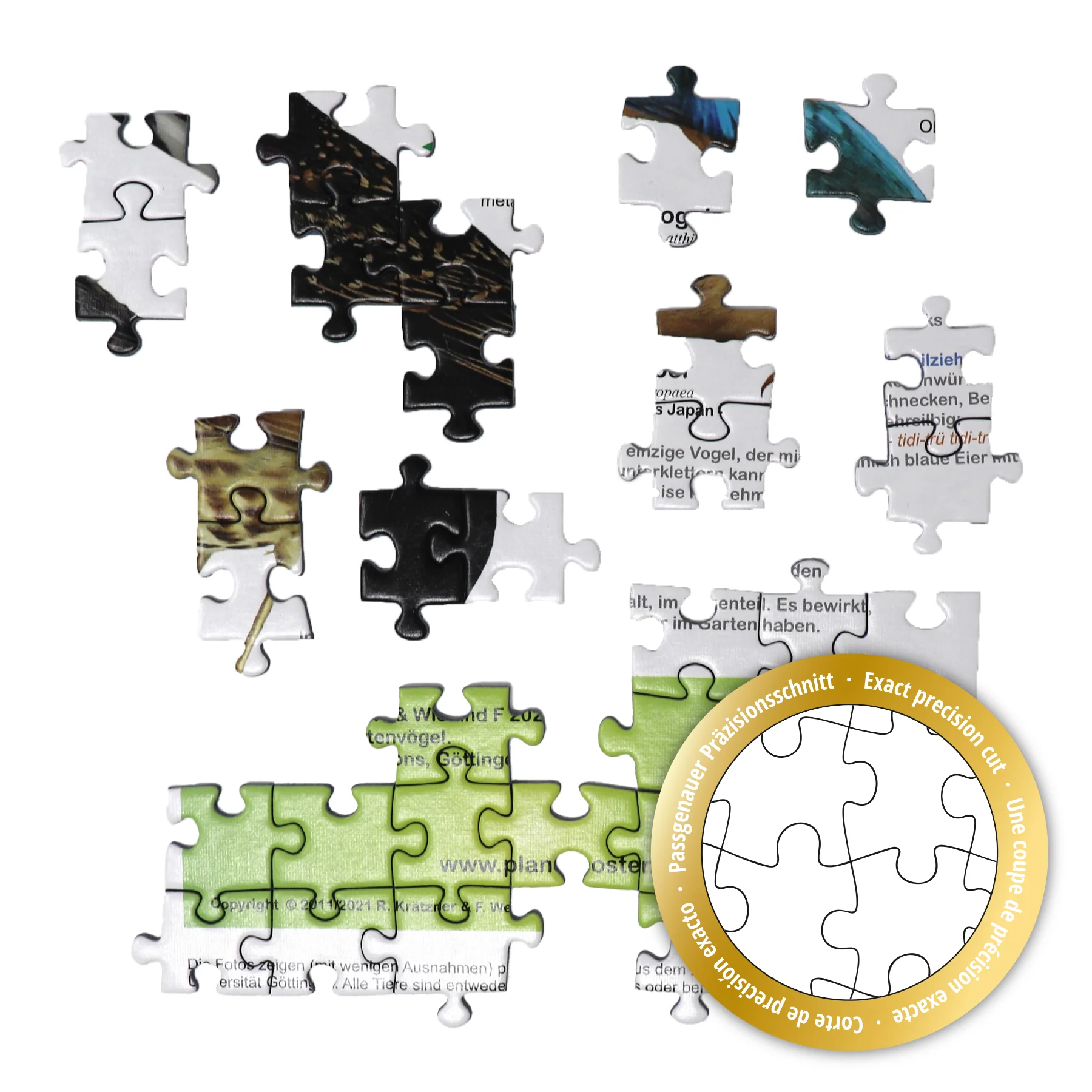 Einheimische Gartenvögel Puzzle 2000 Teile - Image 7