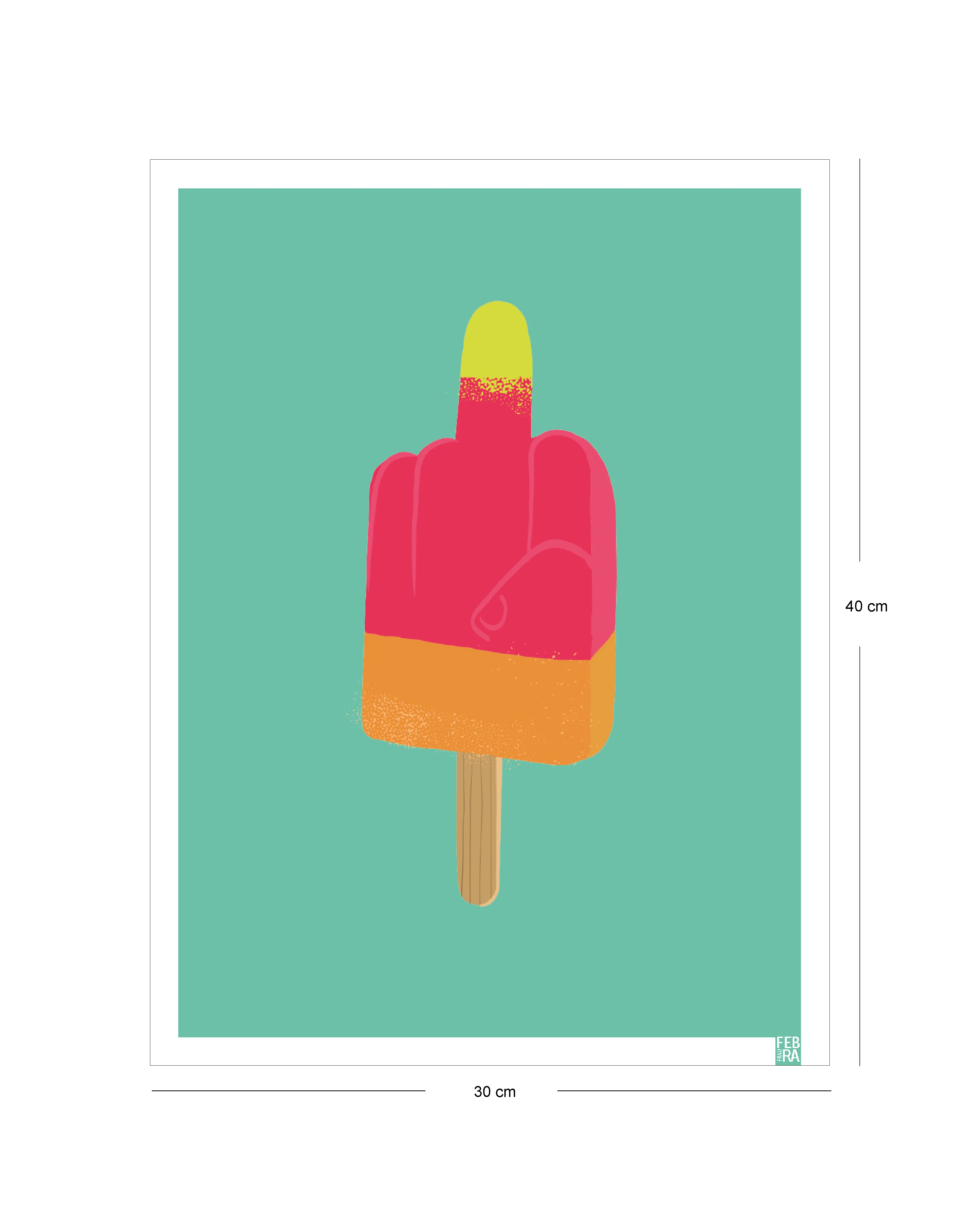 Eisfinger Kunstdruck - Image 2