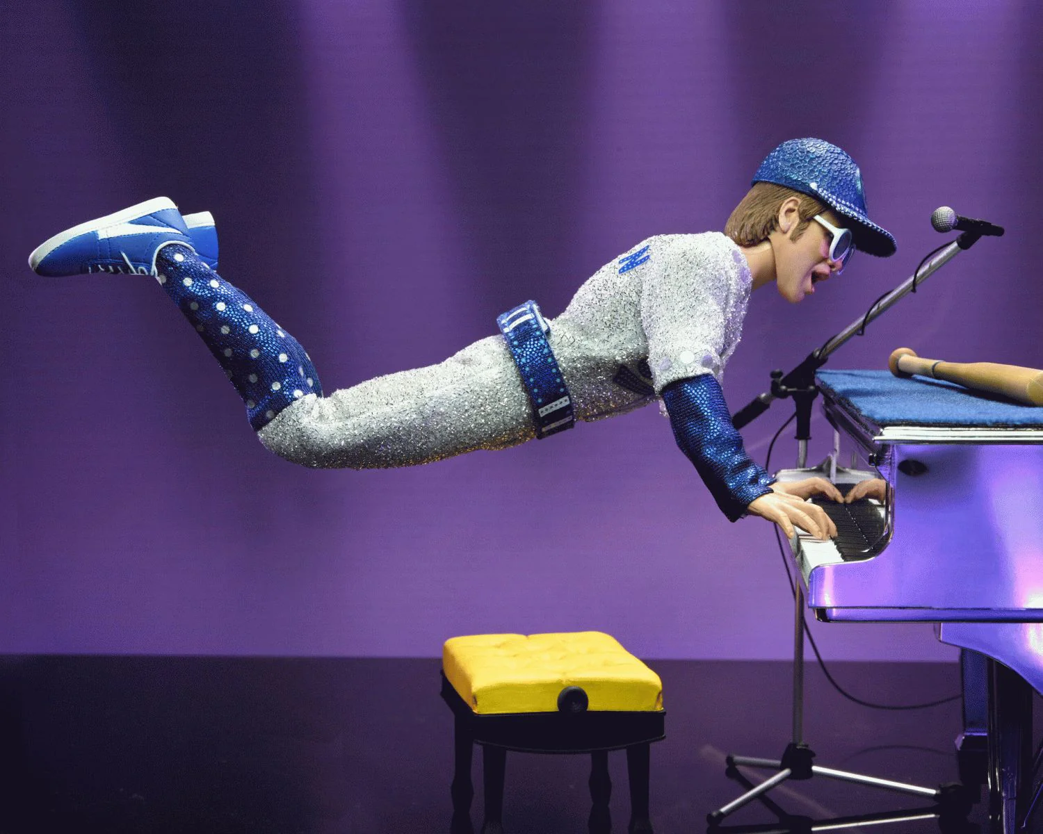Elton John & Piano Actionfigur Live 1975 incl. Konzertflügel - Image 9