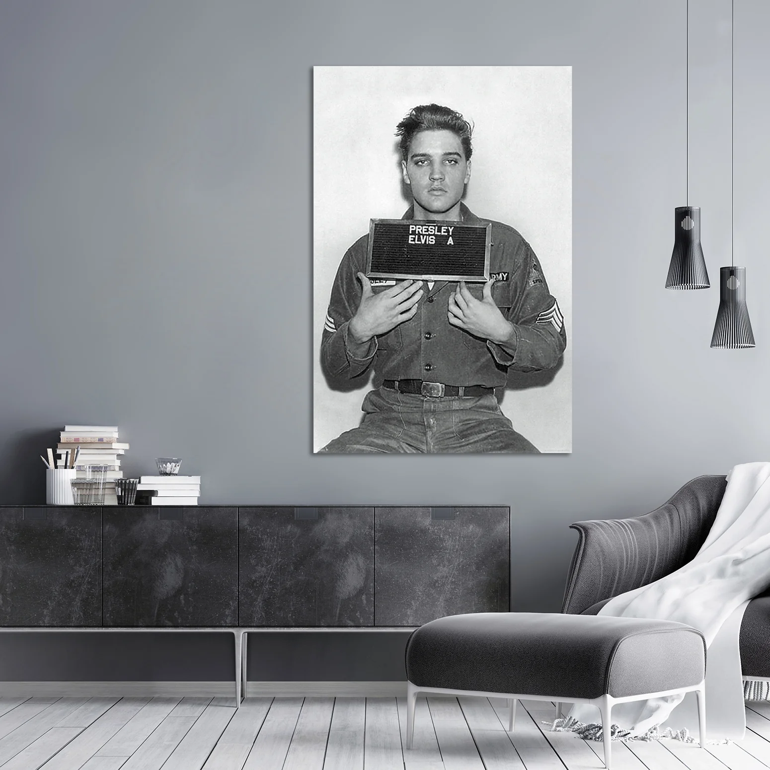 Elvis Presley Poster Mugshot Polizeifoto - Image 3