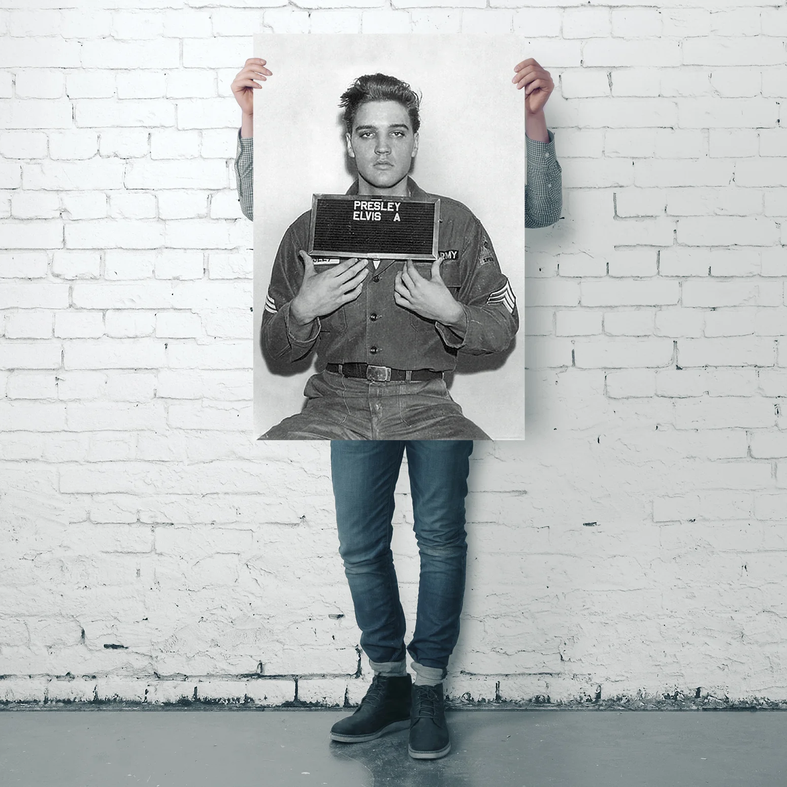 Elvis Presley Poster Mugshot Polizeifoto - Image 4