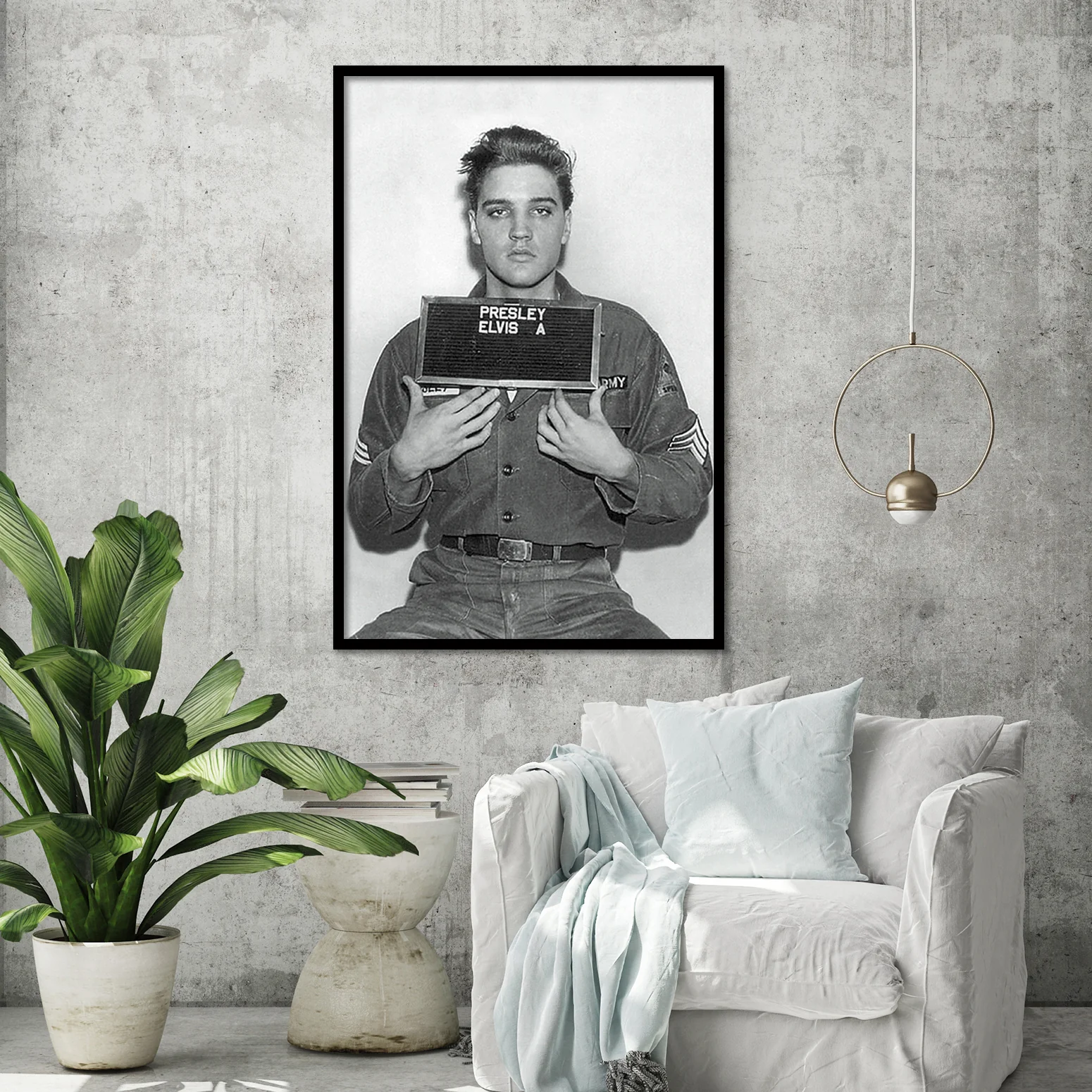 Elvis Presley Poster Mugshot Polizeifoto - Image 7