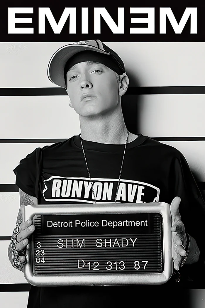 Eminem Poster Verbrecherkartei - Image 6