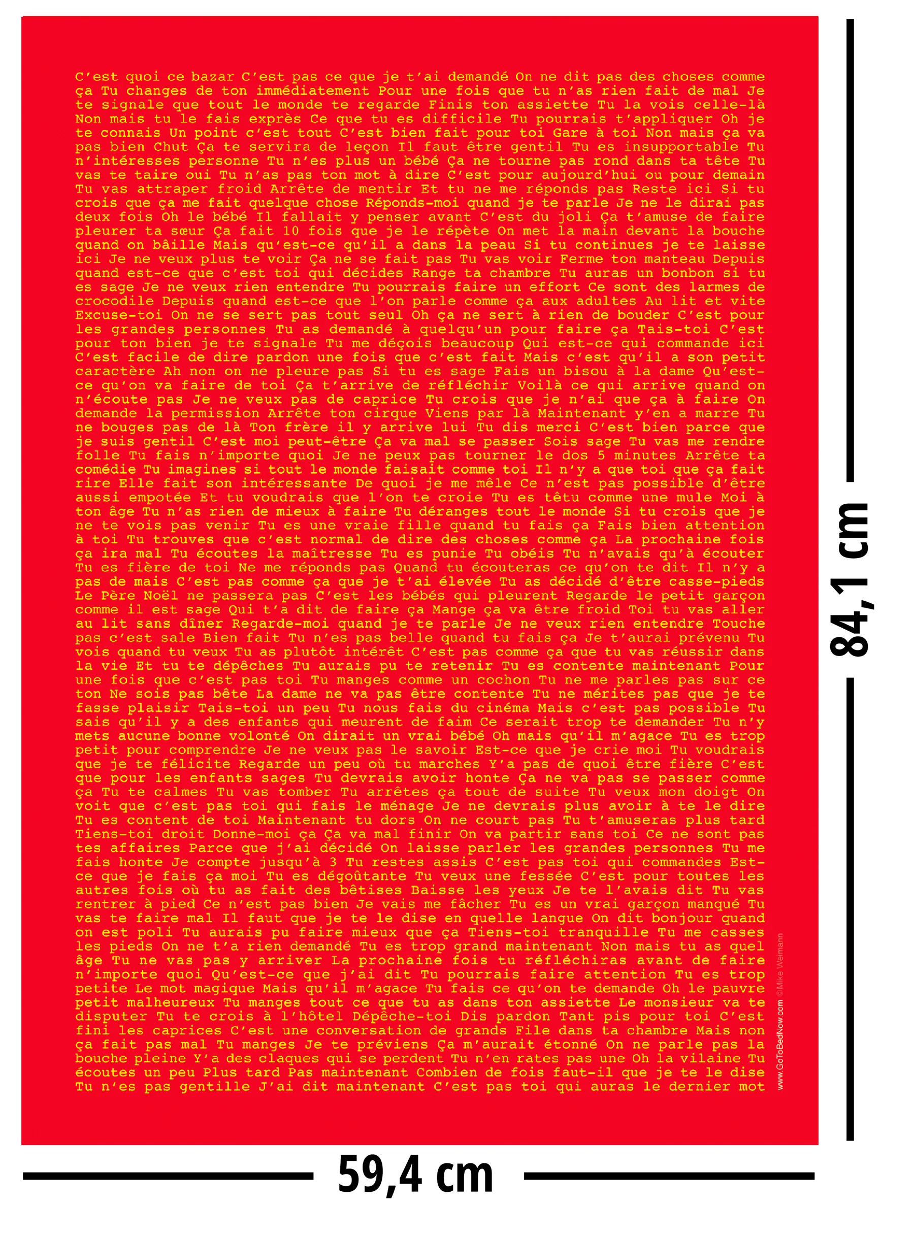 Erziehungssprüche Poster auf französisch - Image 2