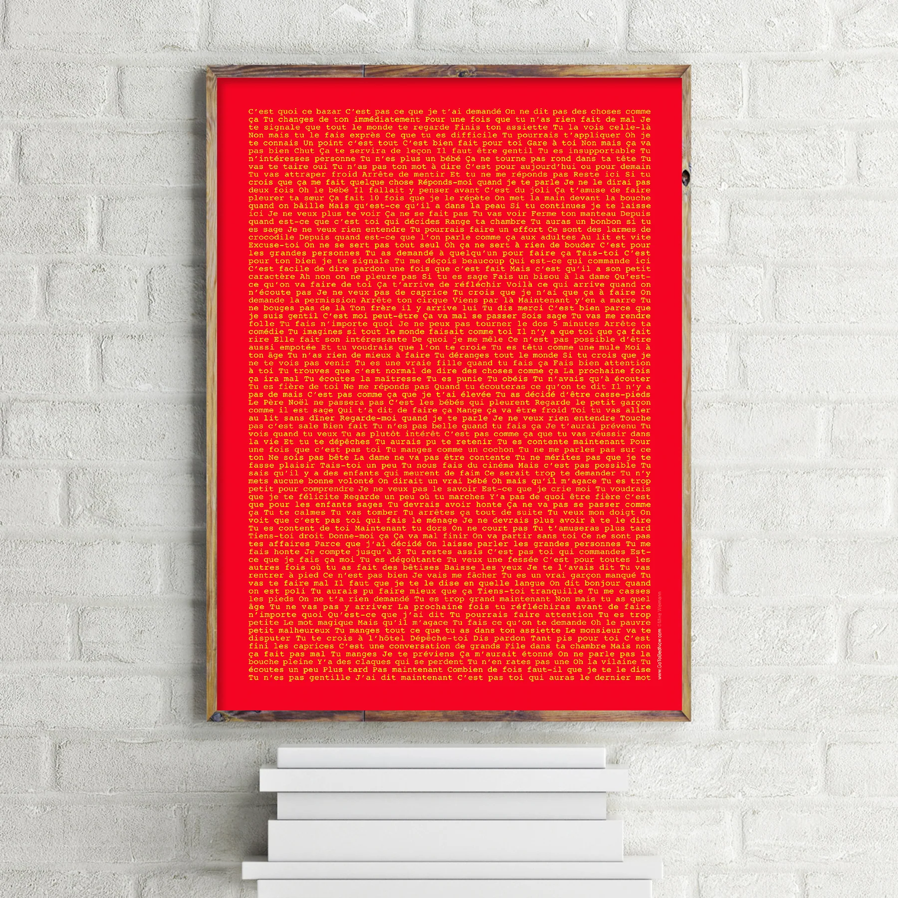 Erziehungssprüche Poster auf französisch - Image 3