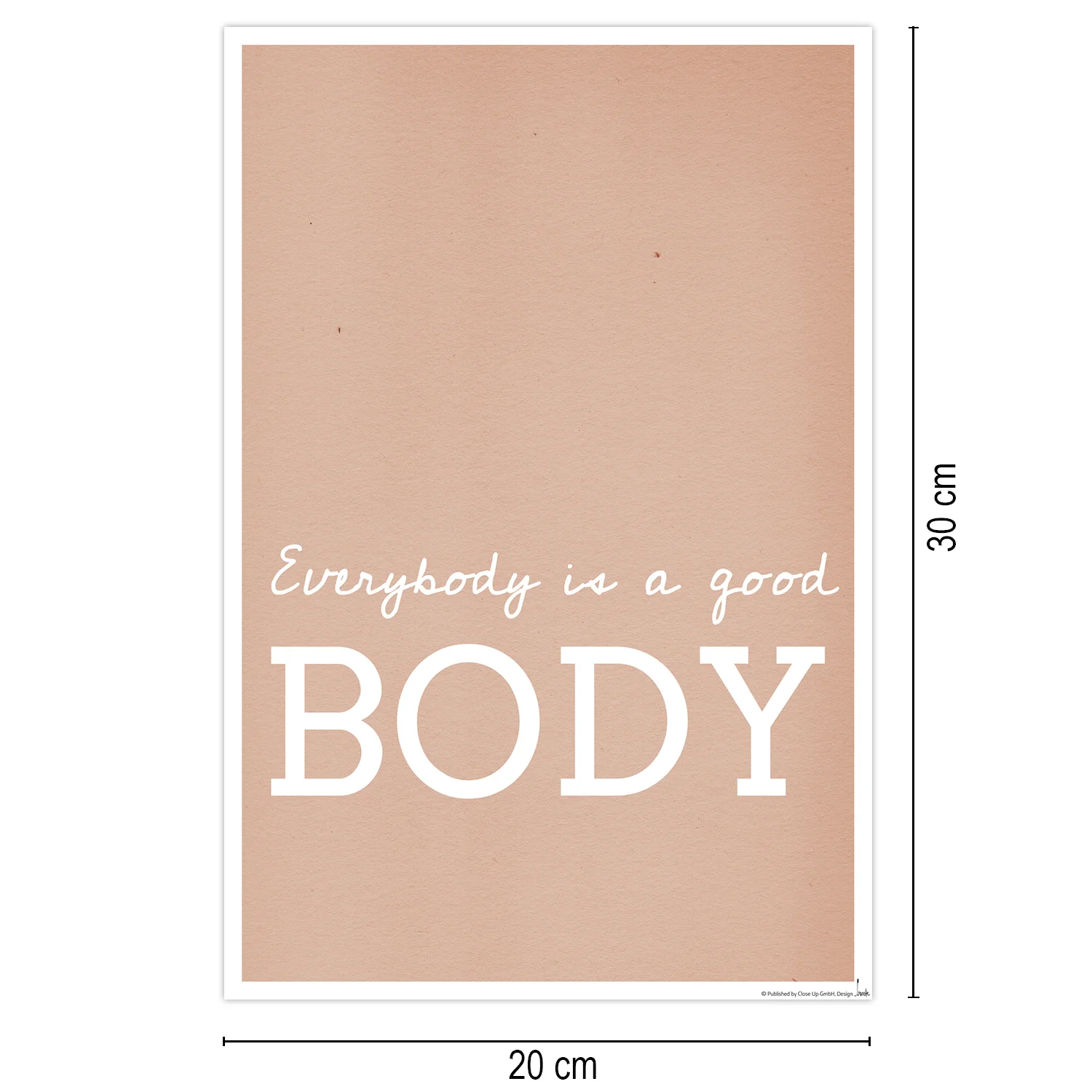 Everybody Is A Good Body Kunstdruck - Image 3