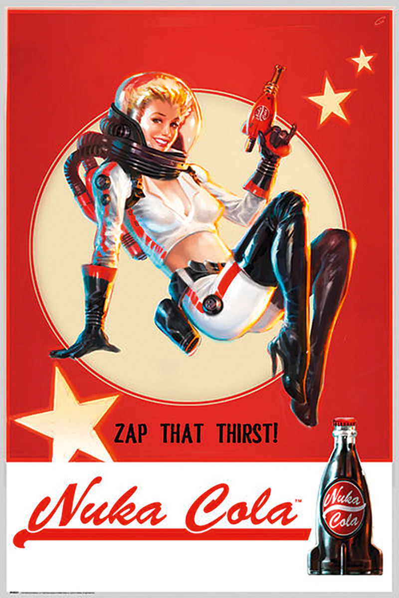 Fallout 4 Poster Nuka Cola Zap that Thirst! - Image 4