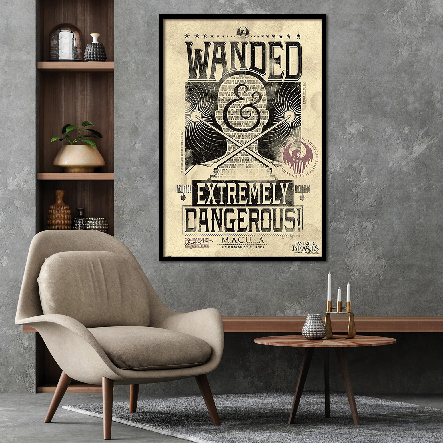 Fantastic Beasts Poster Wanded & Extremely Dangerous - Image 2