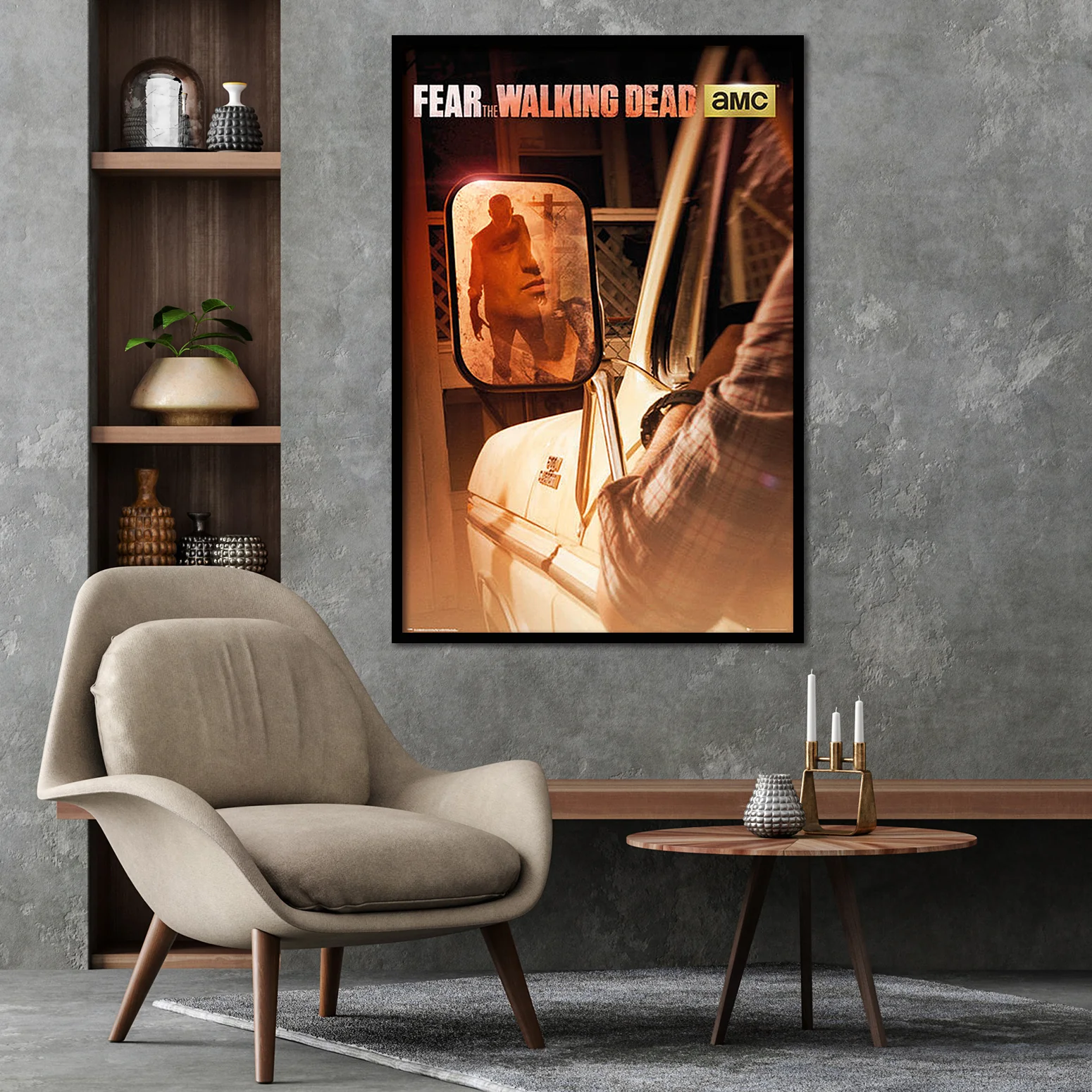 Fear The Walking Dead Poster Zombie im Rückspiegel - Image 2